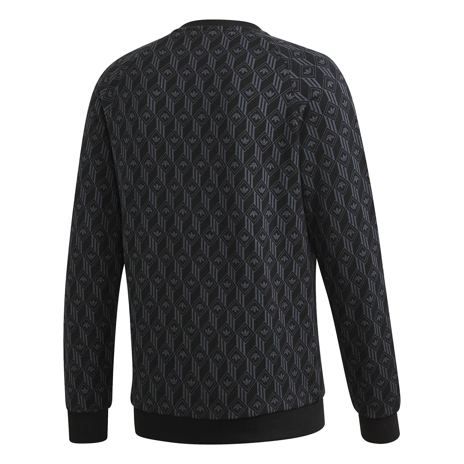 adidas Originals Monogram Crew Sweat - Black - Image 2
