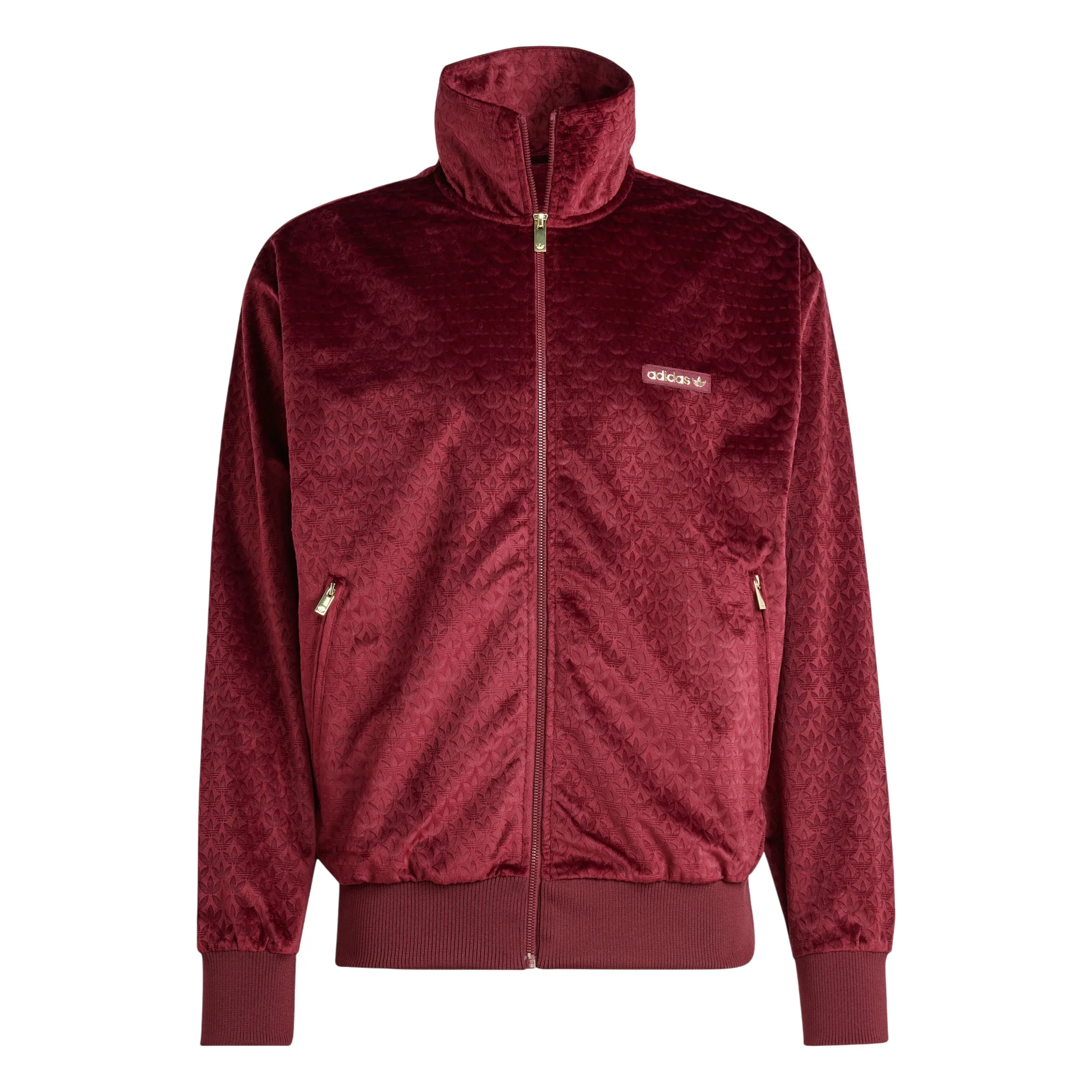 adidas Originals Monogram Track Top - Burgundy