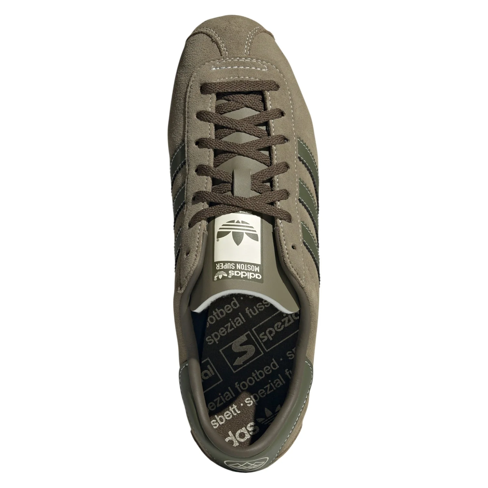 adidas Originals Moston Super SPZL Shoes - Cargo / Focus Olive - Image 6