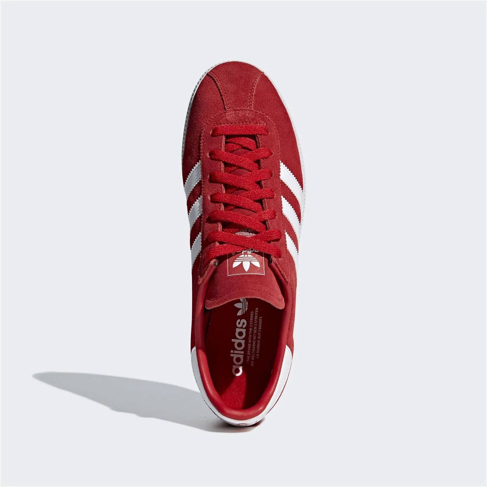 adidas Originals Munchen Trainers - Red - Image 4