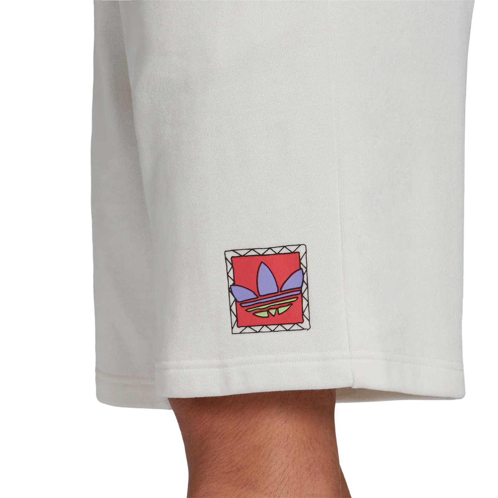 adidas Originals New Summer Sweat Shorts - Grey - Image 7