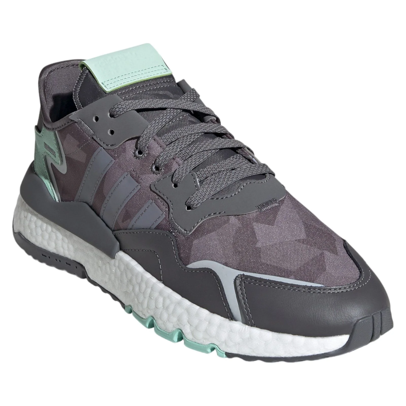 adidas Originals Nite Jogger Shoes - Grey - Image 2
