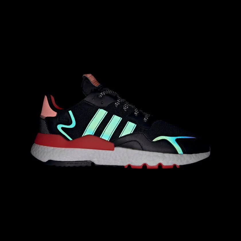 adidas Originals Nite Jogger Trainers - Black - Image 3