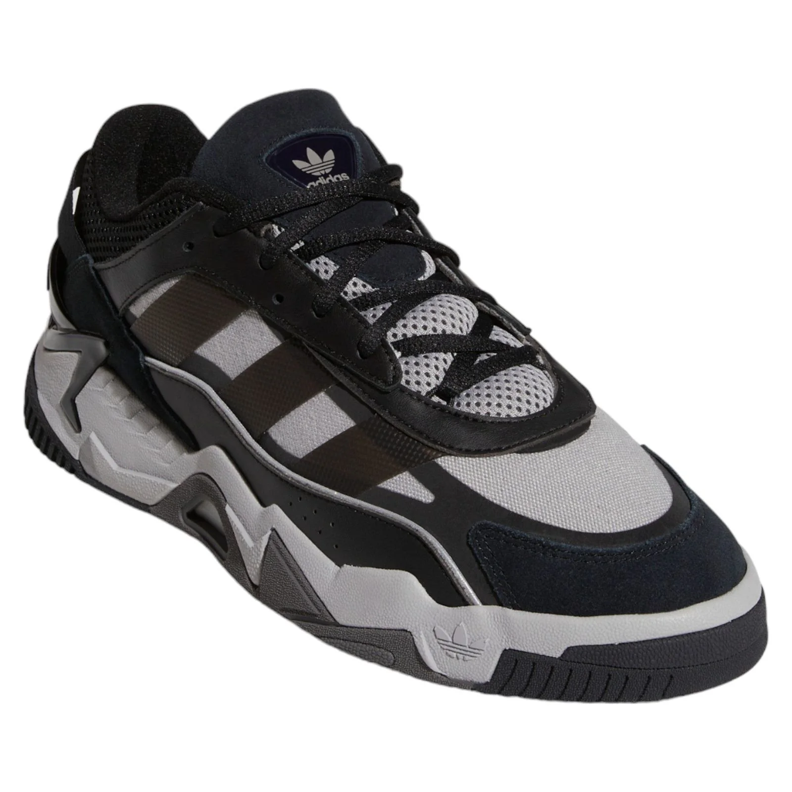 adidas Originals Niteball 2.0 Shoes - Core Black / Mgh Solid Grey - Image 2