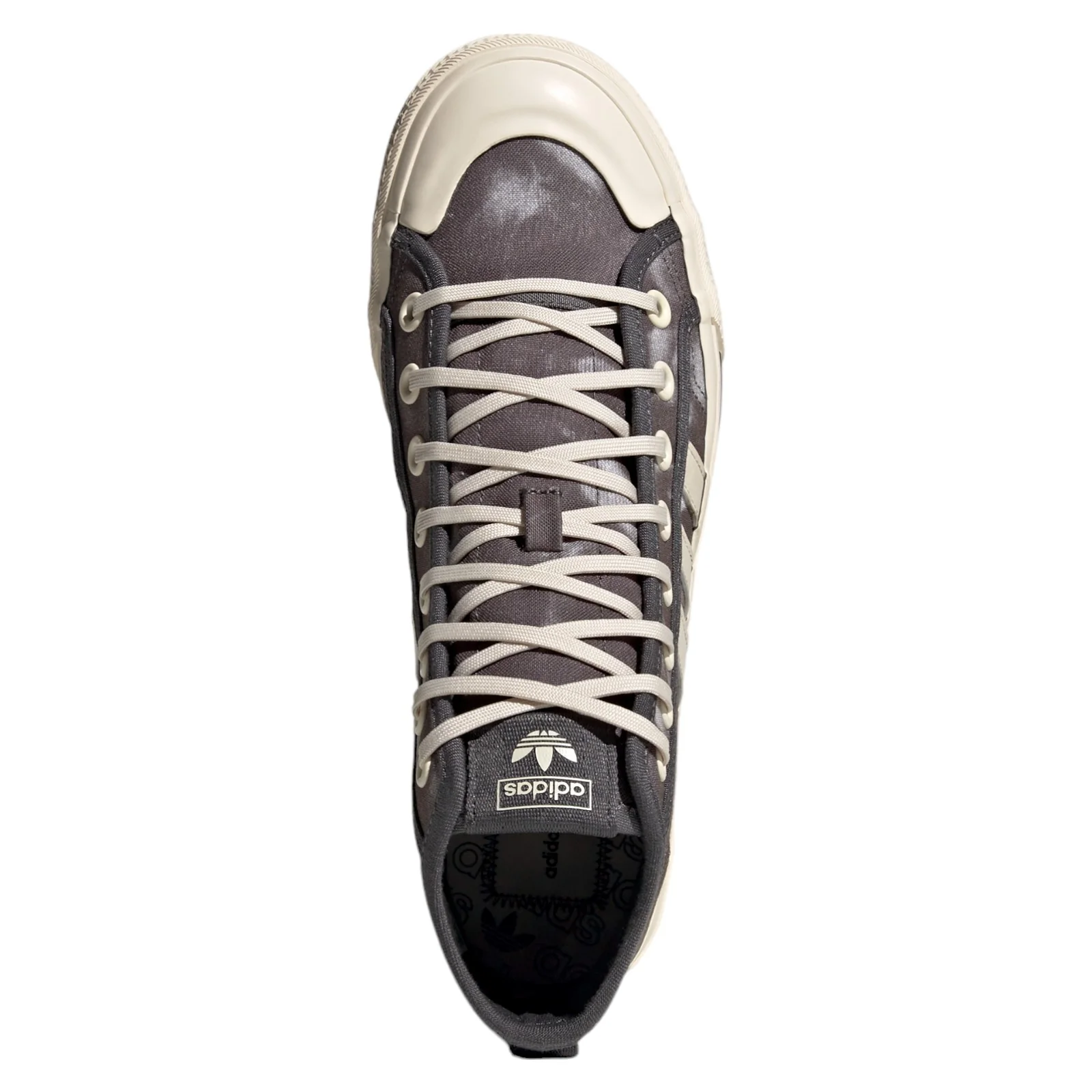 adidas Originals Nizza Hi RF Parley Shoes - Grey - Image 5