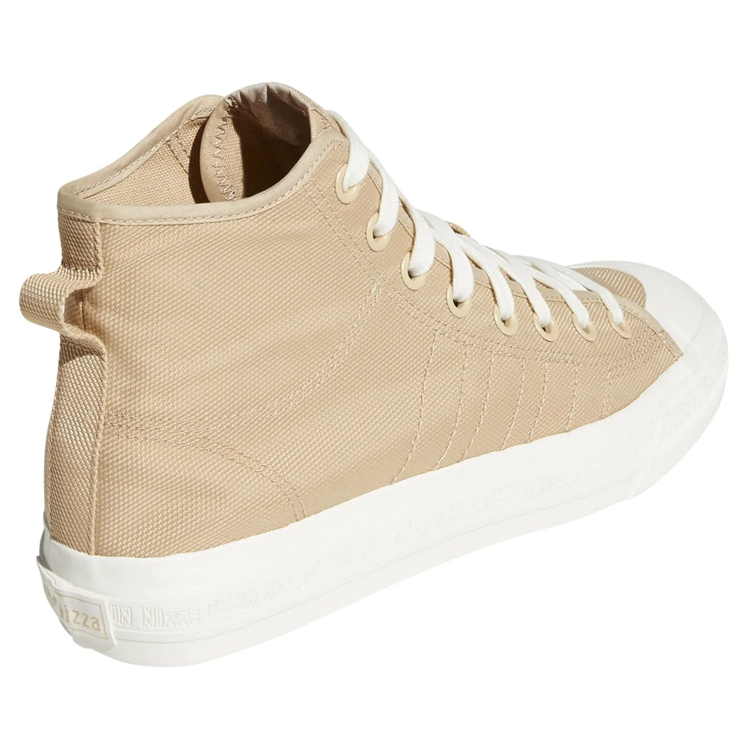 adidas Originals Nizza Hi RF Shoes - Pale Nude - Image 3