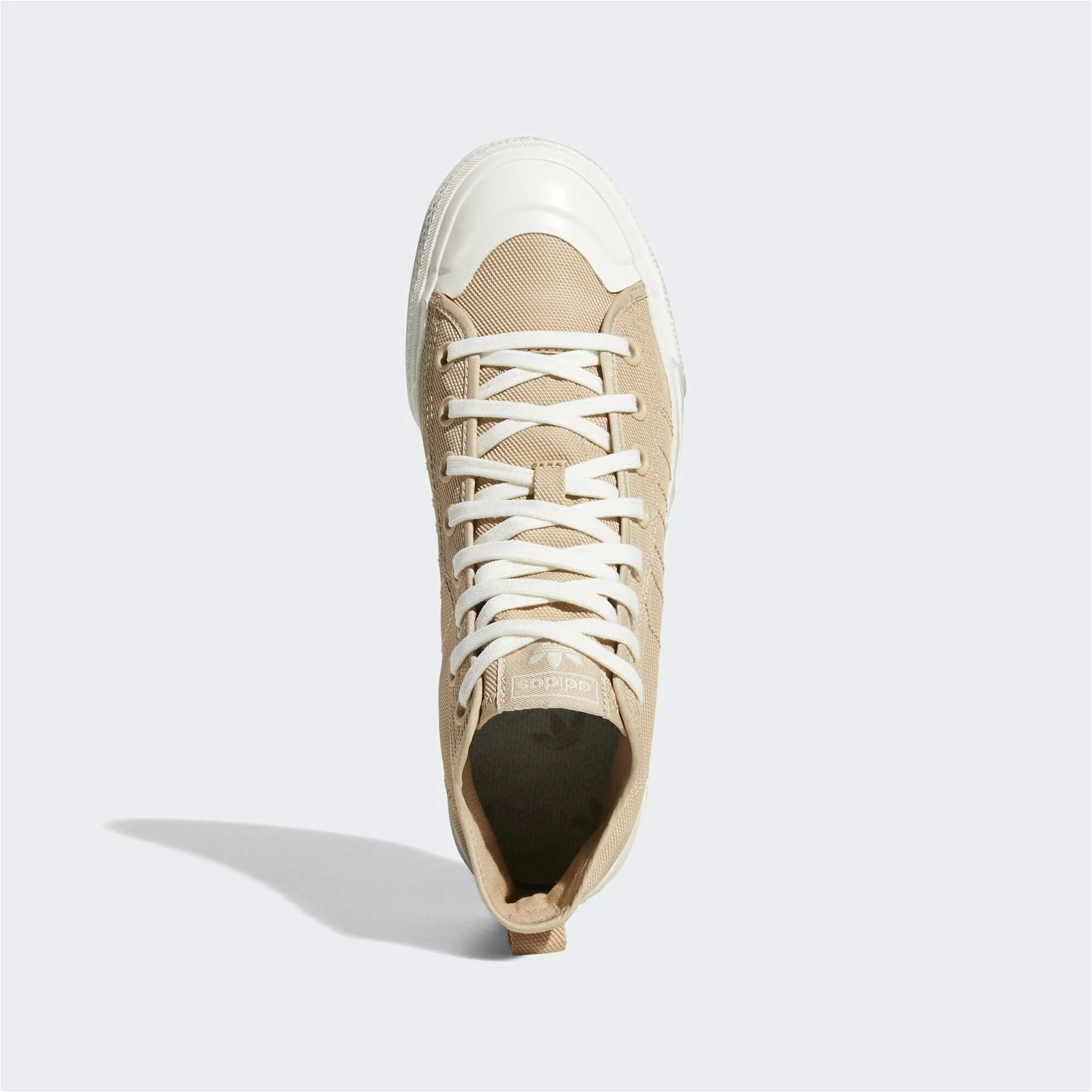 adidas Originals Nizza Hi RF Shoes - Pale Nude - Image 4