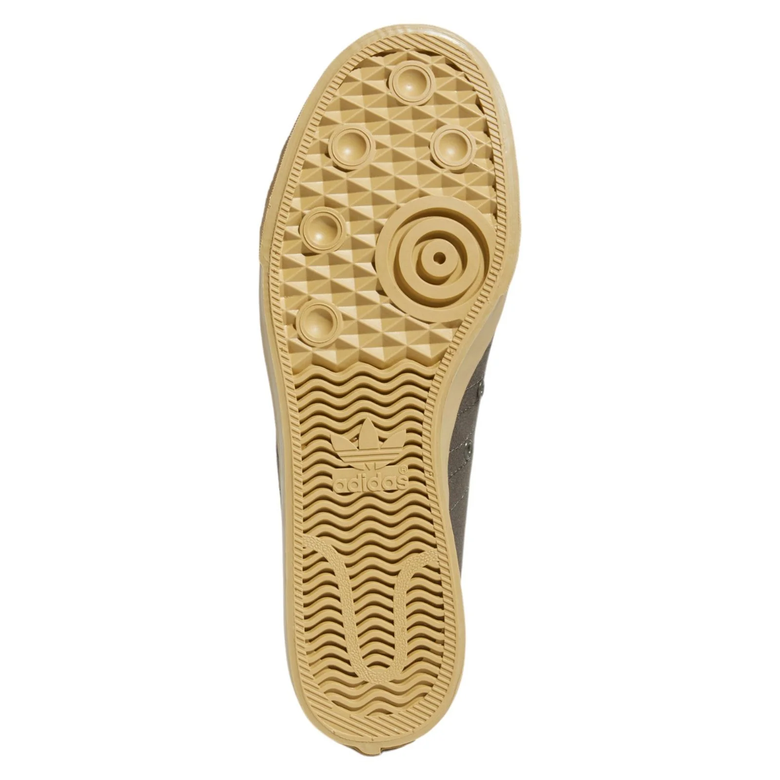 adidas Originals Nizza Skateboarding Shoes - Shadow Olive / Impact Yellow - Image 7