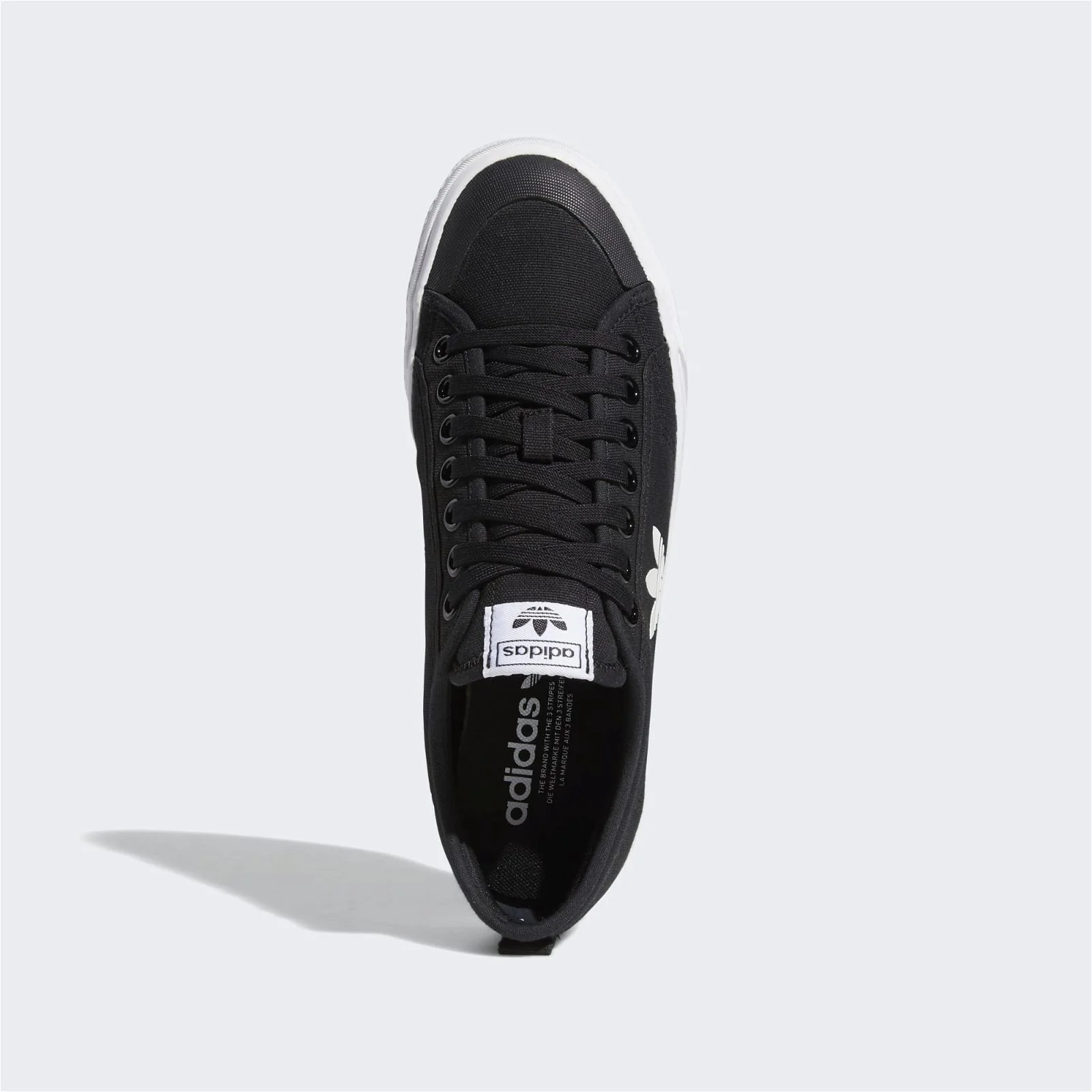 adidas Originals Nizza Trefoil Shoes - Core Black - Image 7