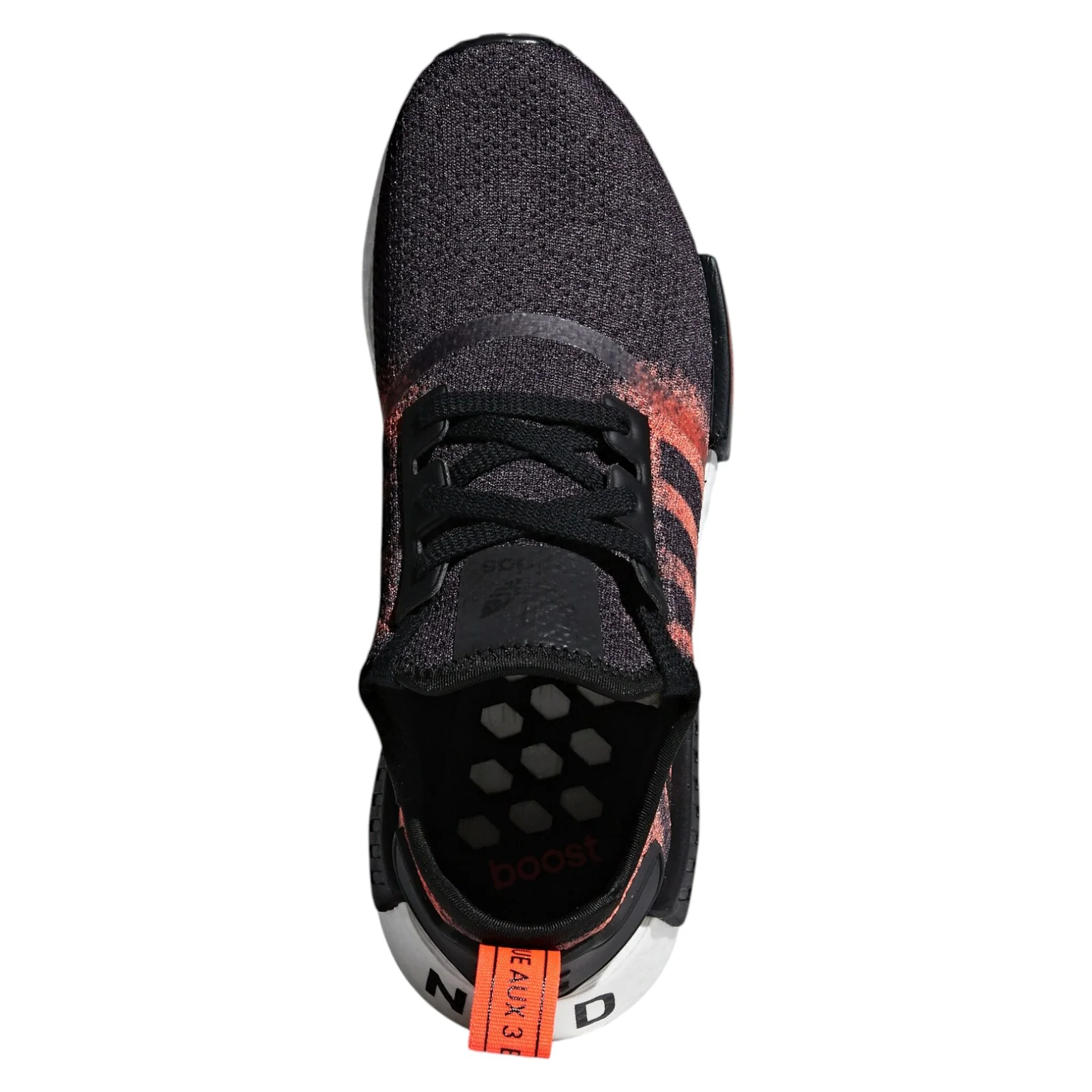 adidas Originals NMD_R1 Stencil Pack Trainers - Black Solar Red - Image 5