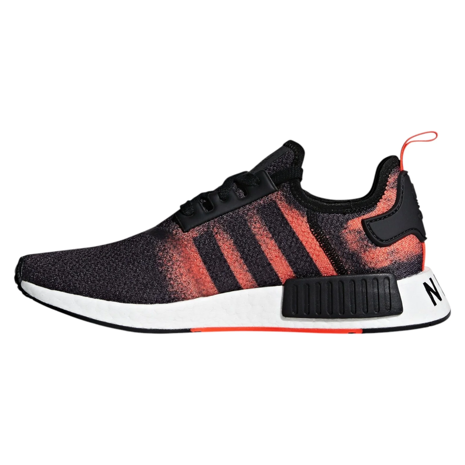 adidas Originals NMD_R1 Stencil Pack Trainers - Black Solar Red - Image 7