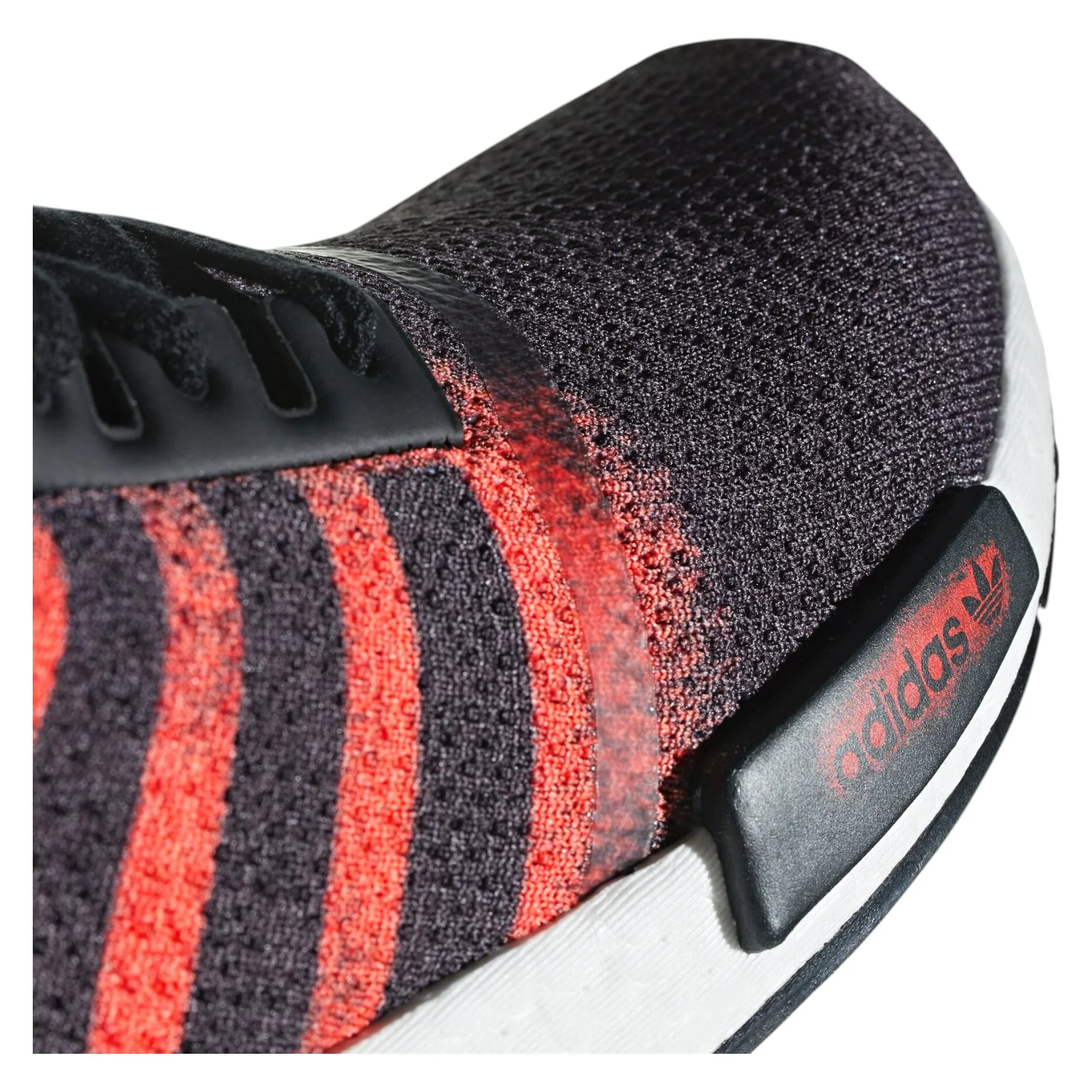 adidas Originals NMD_R1 Stencil Pack Trainers - Black Solar Red - Image 9