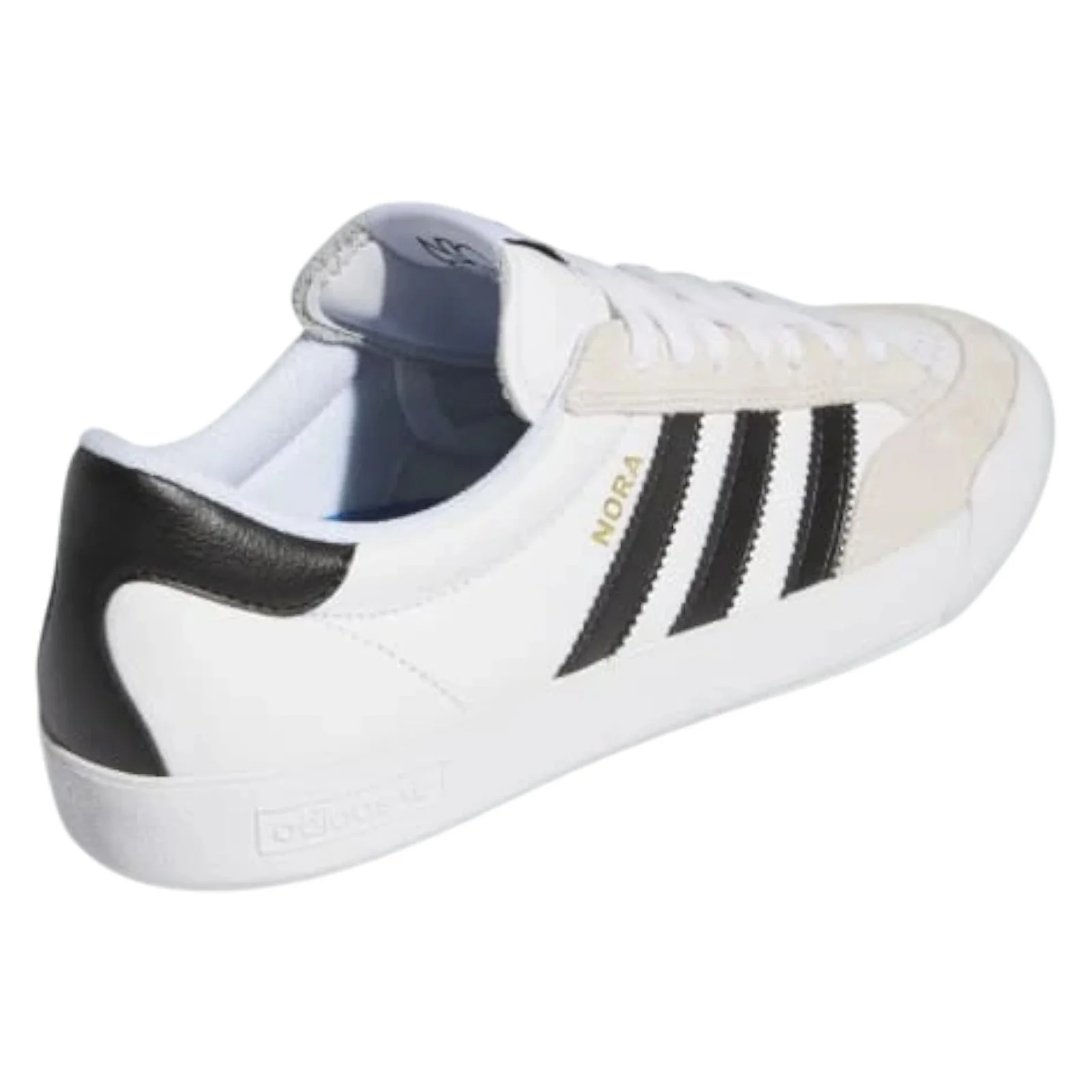 adidas Originals Nora Skateboarding Shoes - White / Black - Image 3