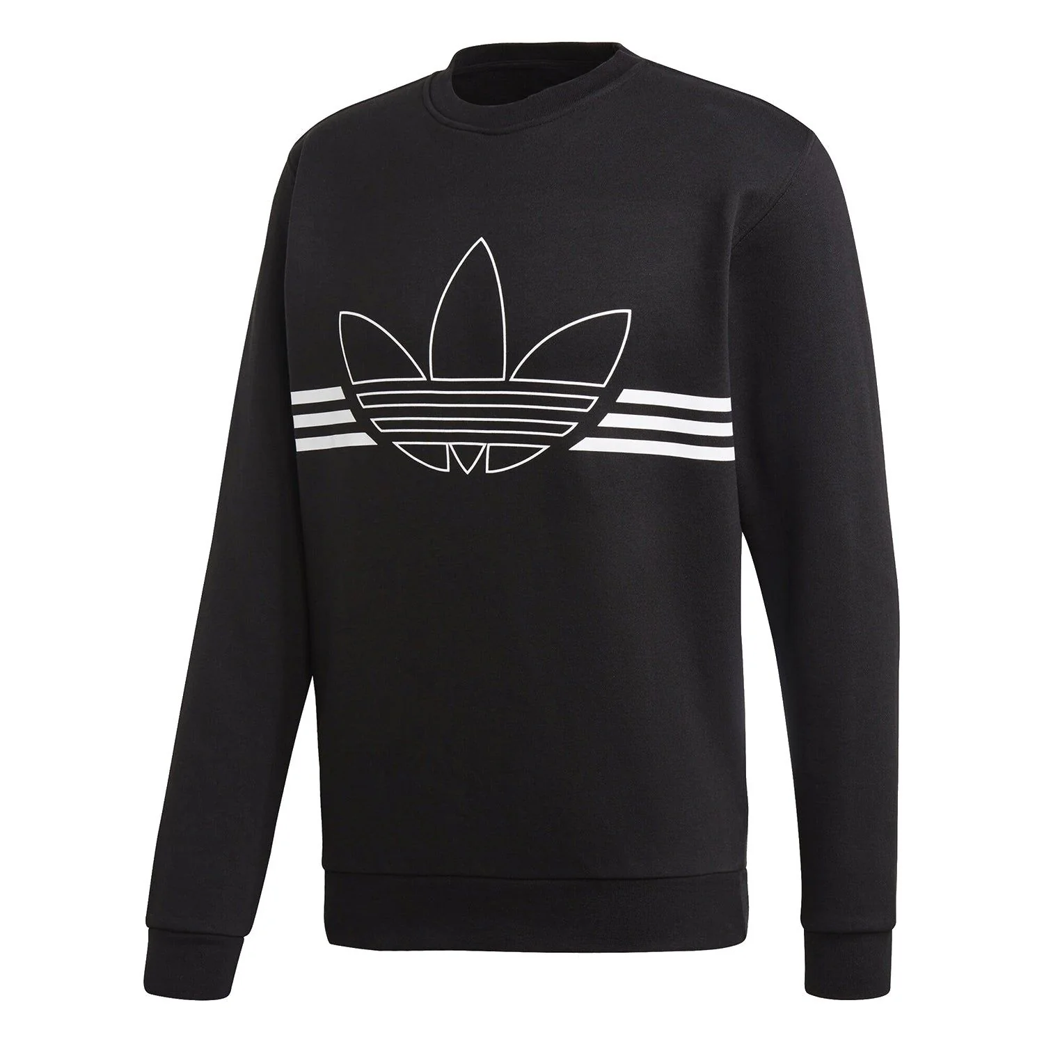 adidas Originals Outline Crew Sweat - Black