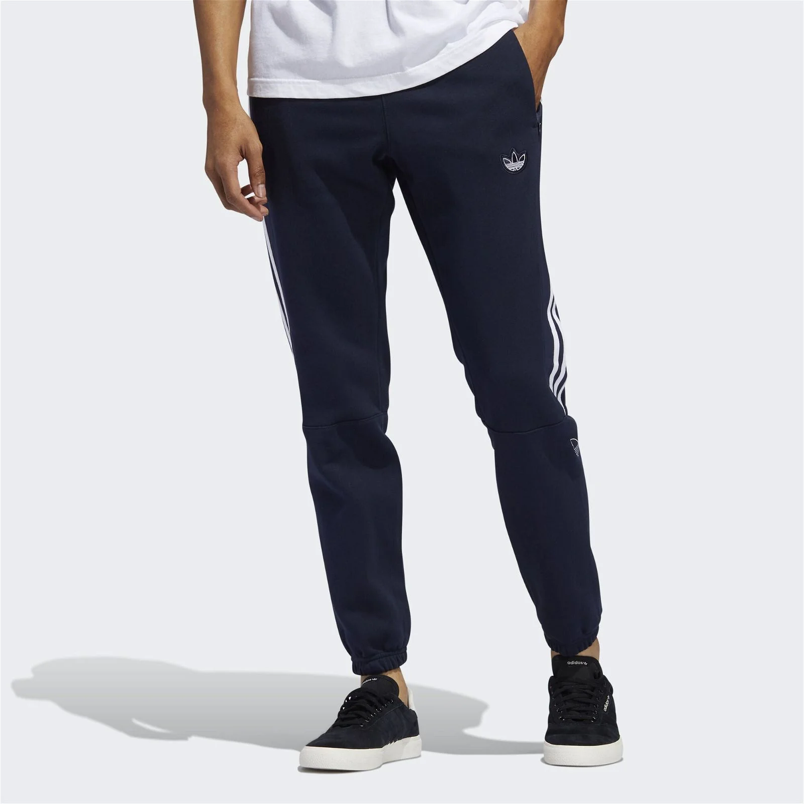 adidas Originals Outline Sweat Pants - Blue - Image 3