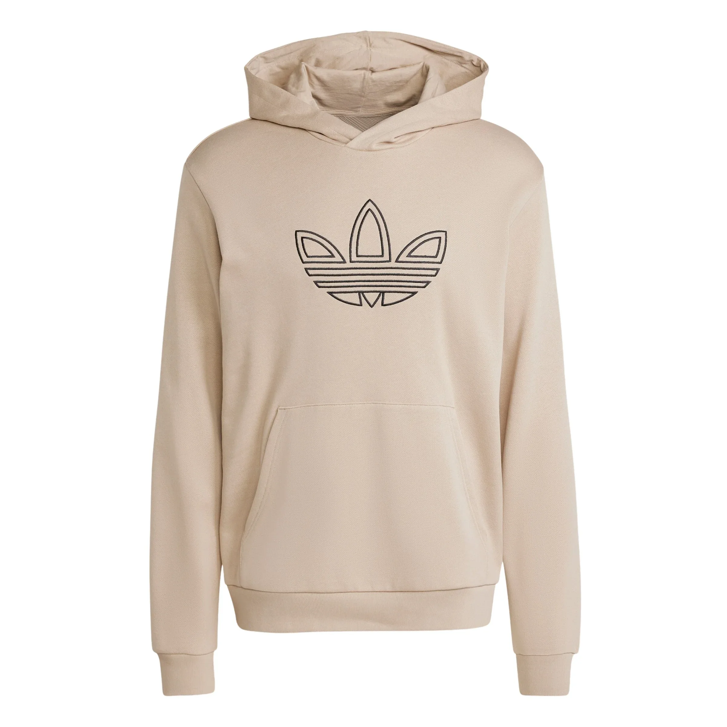adidas Originals Outlined Trefoil Hoodie - Wonder Beige