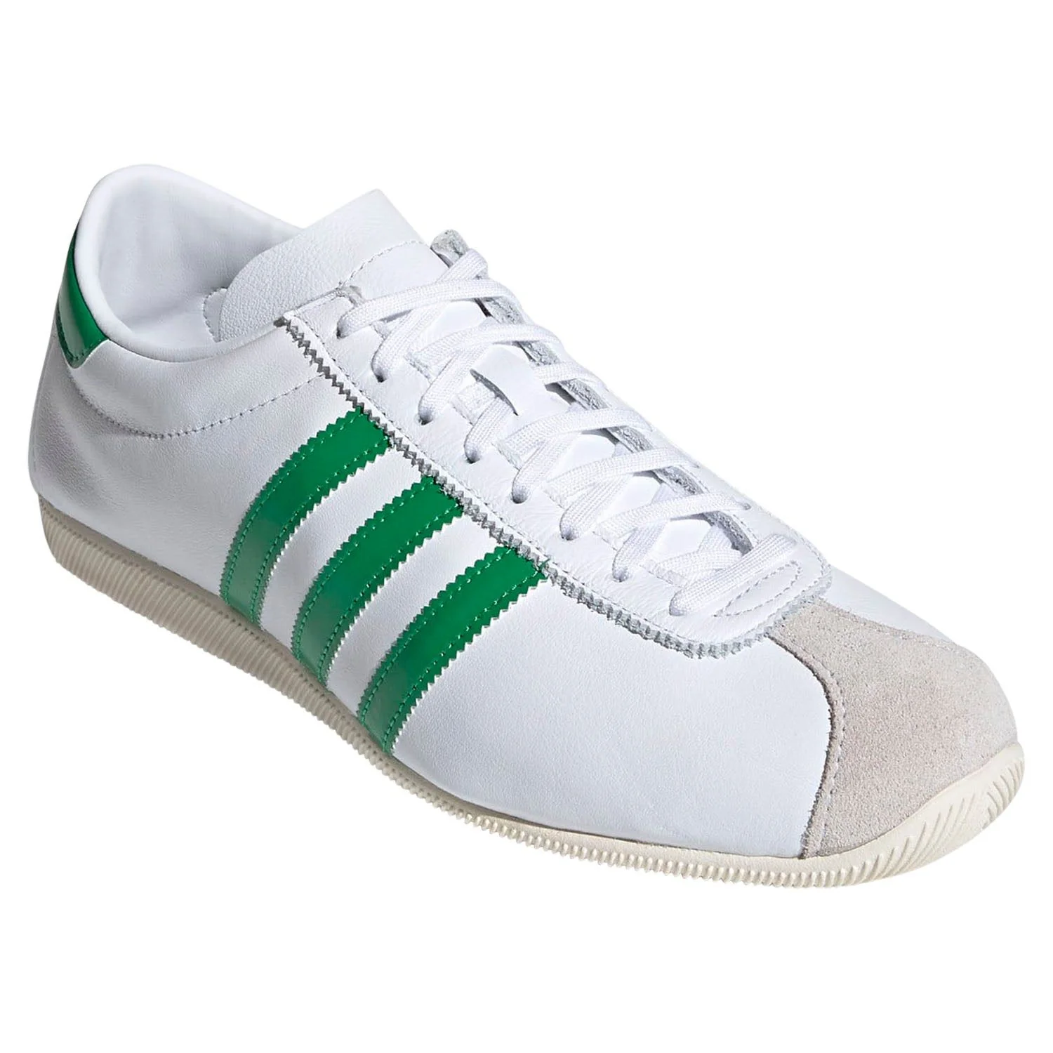adidas Originals Overdub Rekord Shoes - White & Green - Image 2