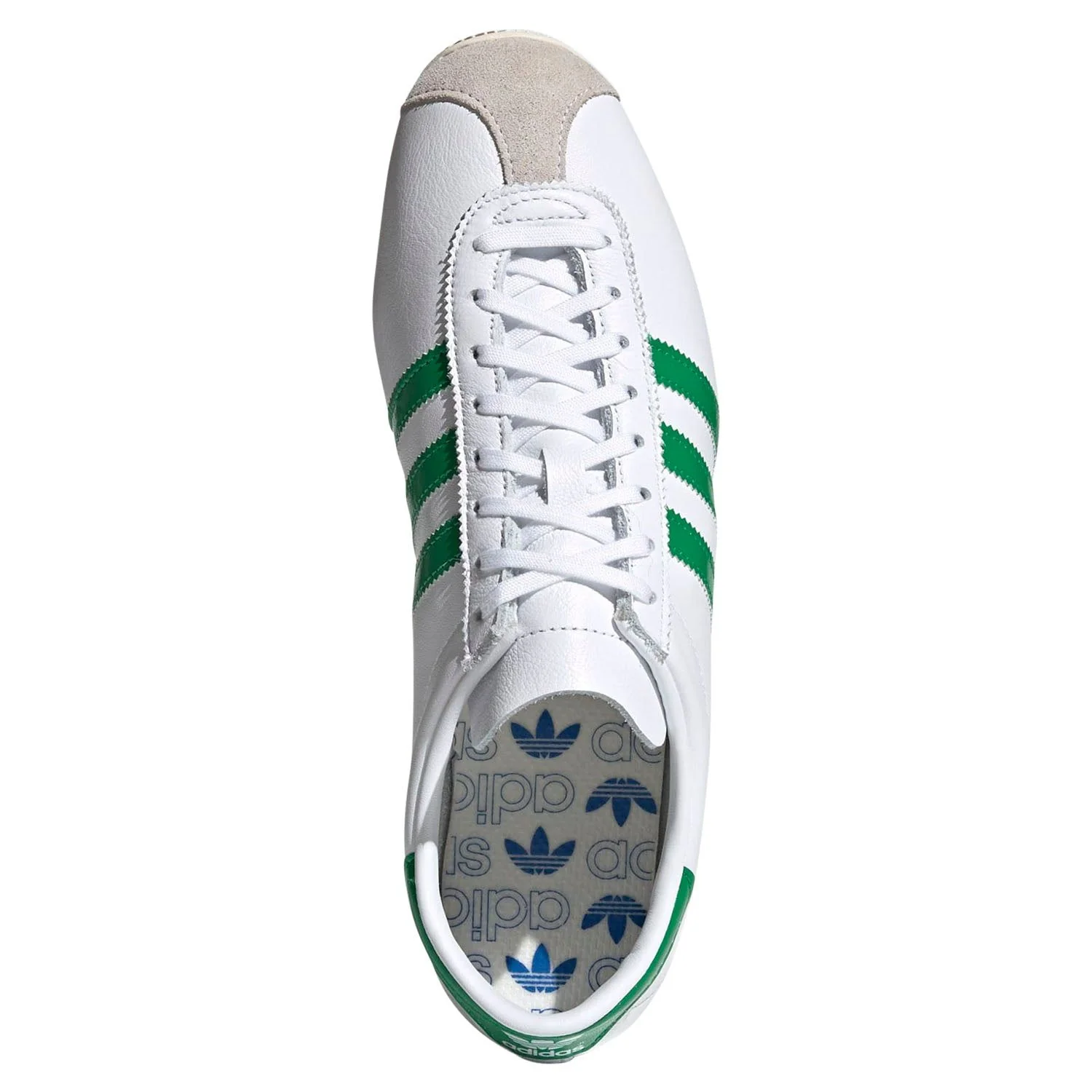 adidas Originals Overdub Rekord Shoes - White & Green - Image 4