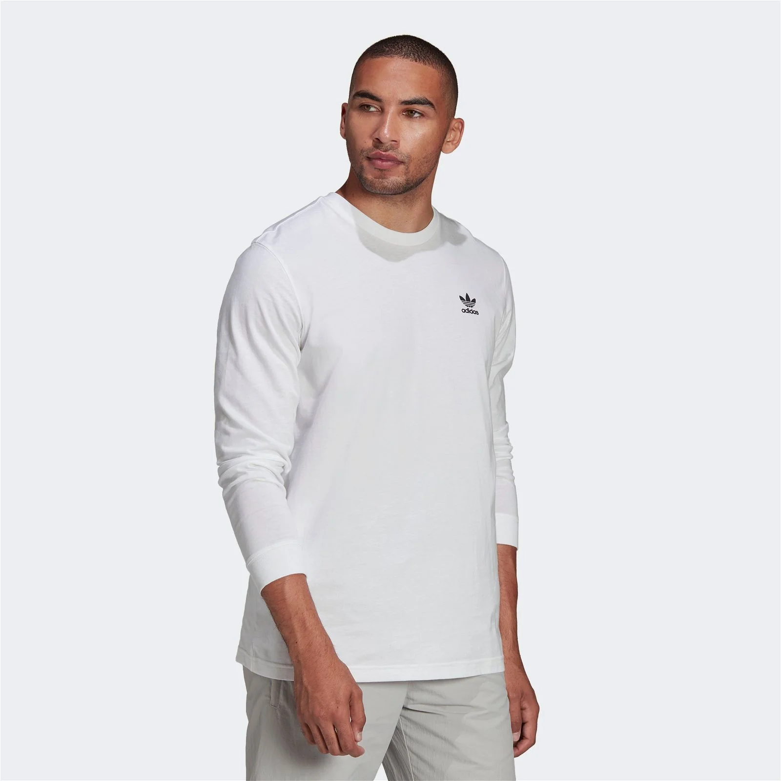 adidas Originals Oztradamus Long Sleeve T-Shirt - White - Image 6