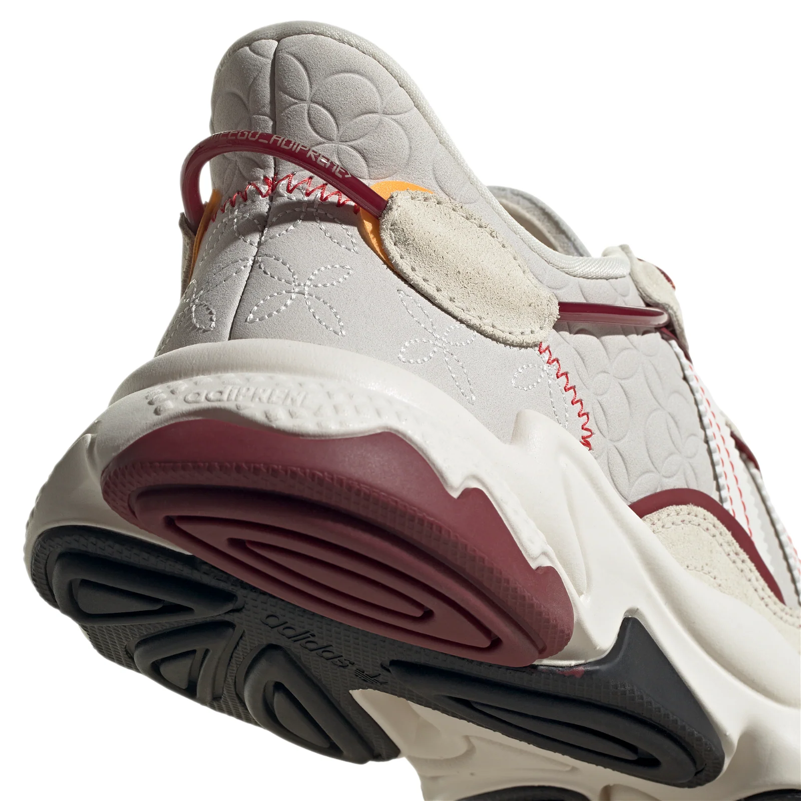 adidas Originals Ozweego Year of the Tiger Shoes - Chalk White / Burgundy - Image 4