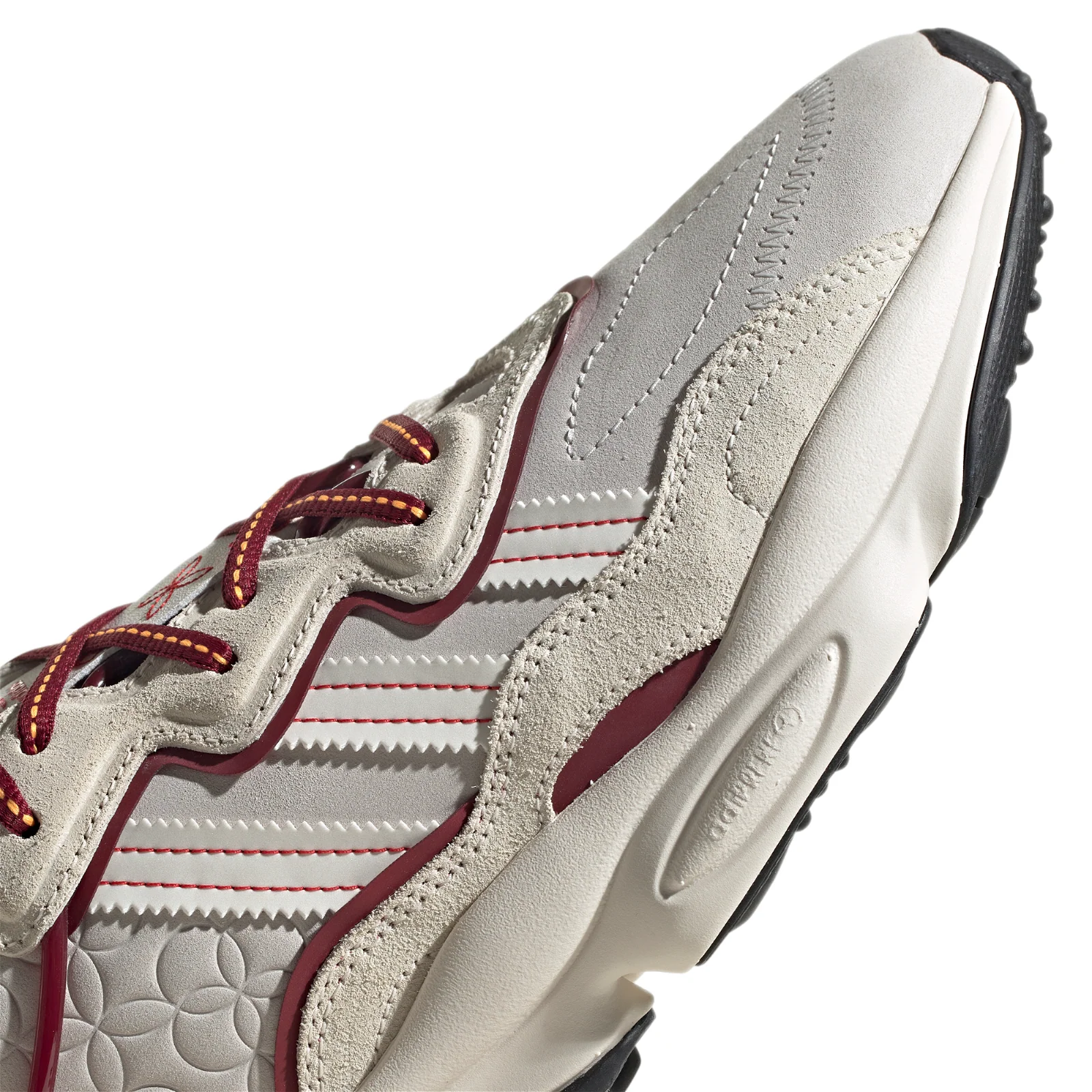adidas Originals Ozweego Year of the Tiger Shoes - Chalk White / Burgundy - Image 5