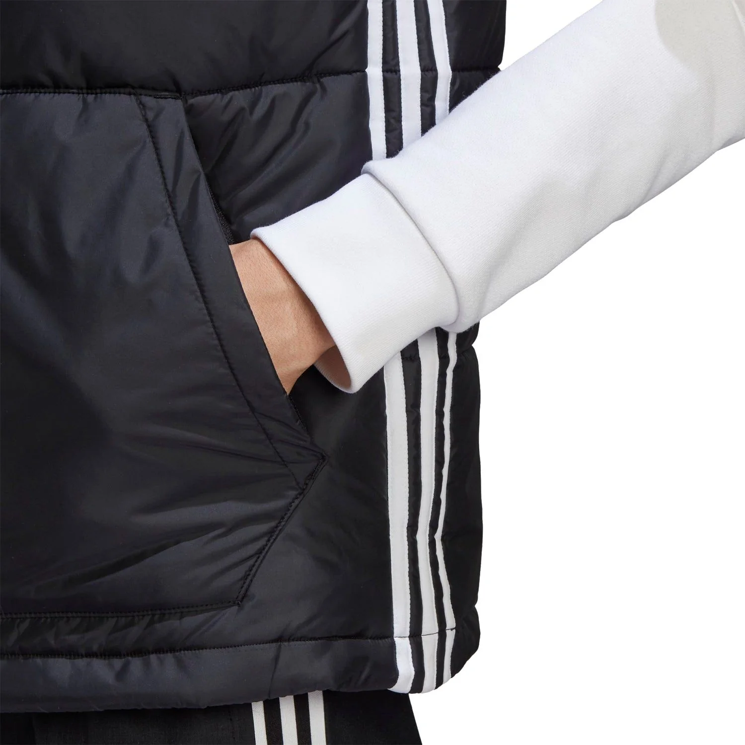 adidas Originals Padded Puffer Vest - Black - Image 6