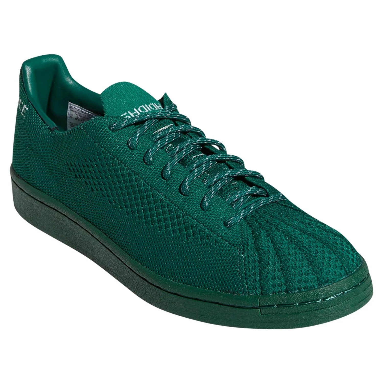 adidas Originals Pharrell Williams Superstar Primeknit Shoes - Green - Image 2