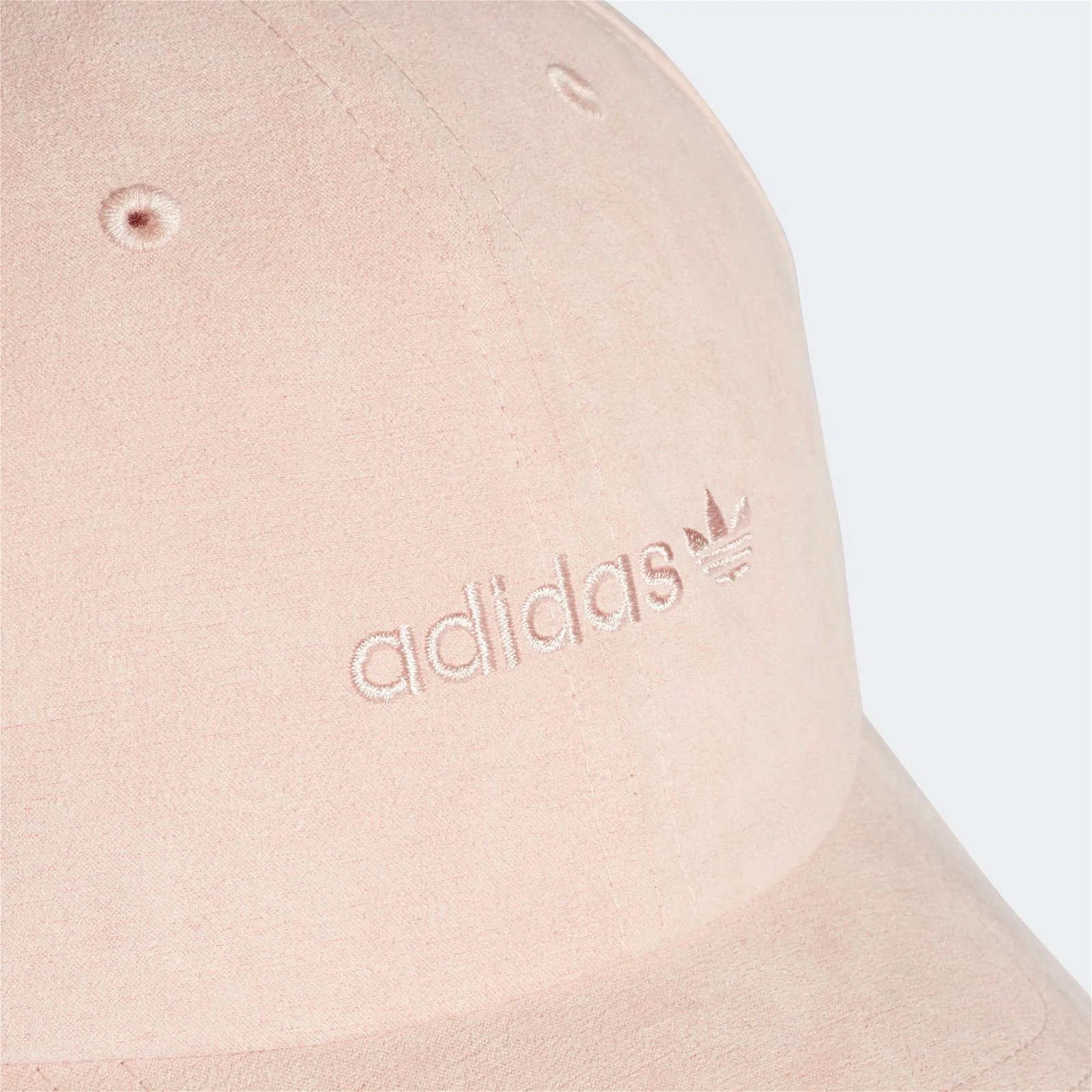 adidas Originals Premium Essentials Suede Baseball Cap - Pink - Image 3