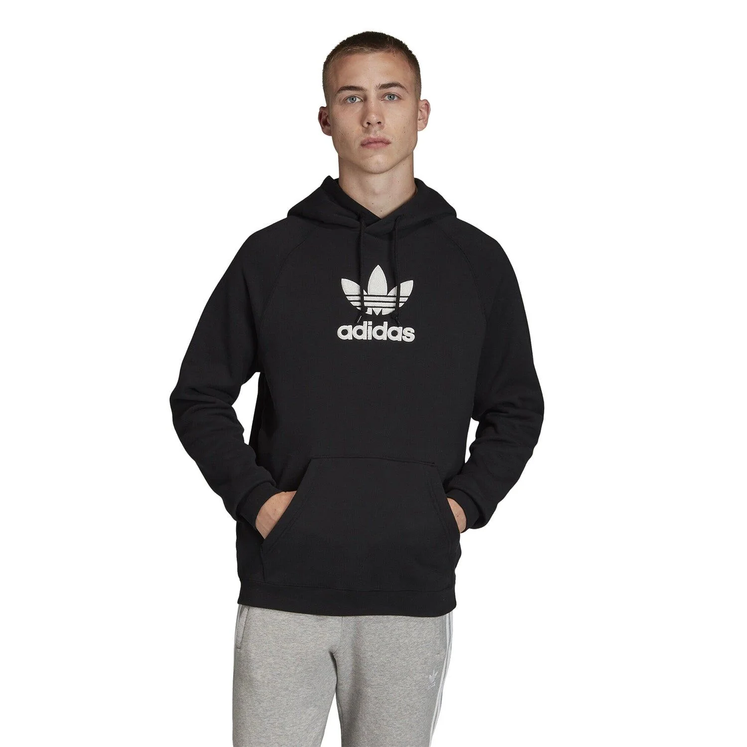 adidas Originals Premium Hoodie - Black - Image 3