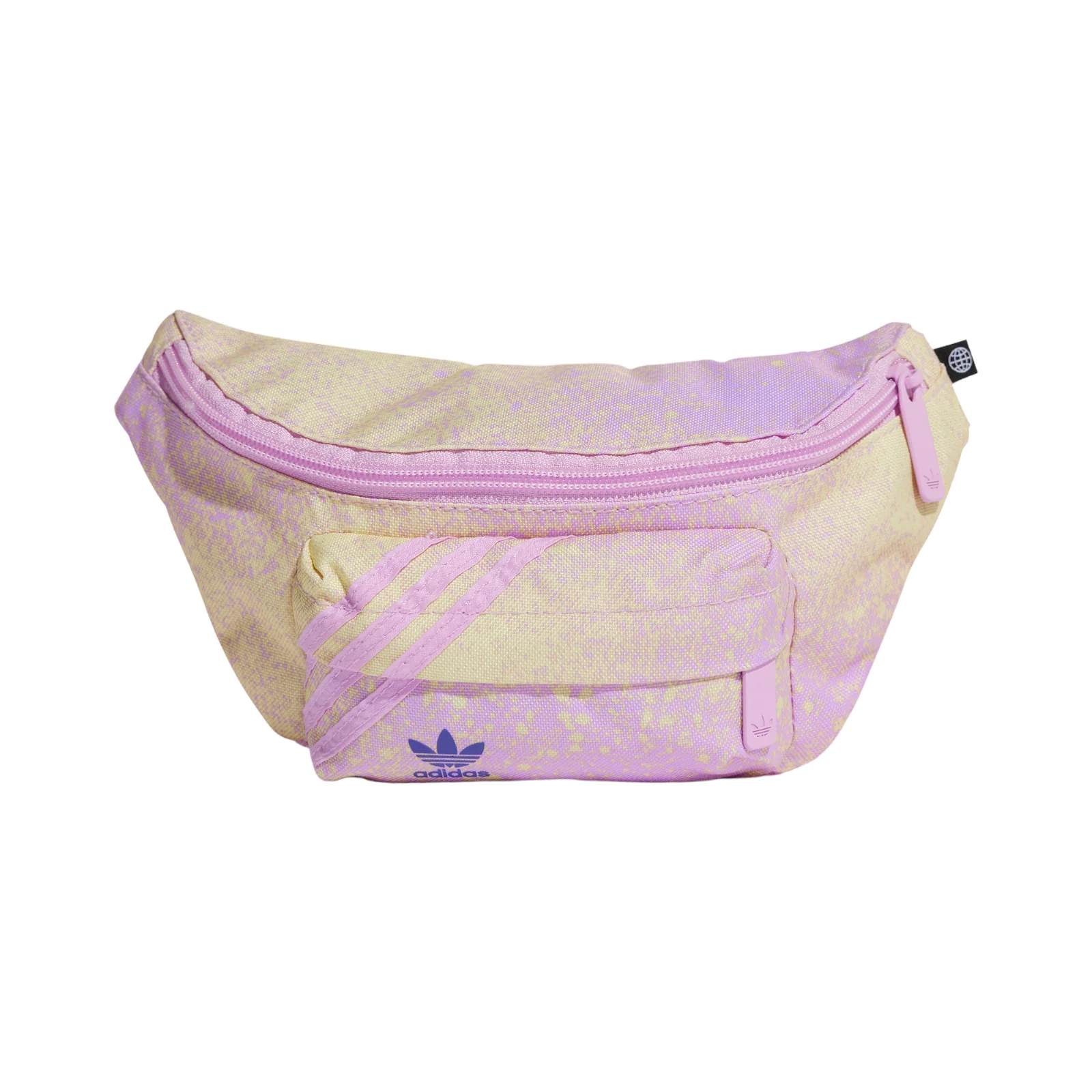 adidas Originals Purple Waist Bag - Bliss Lilac / Almost Yellow - Image 2
