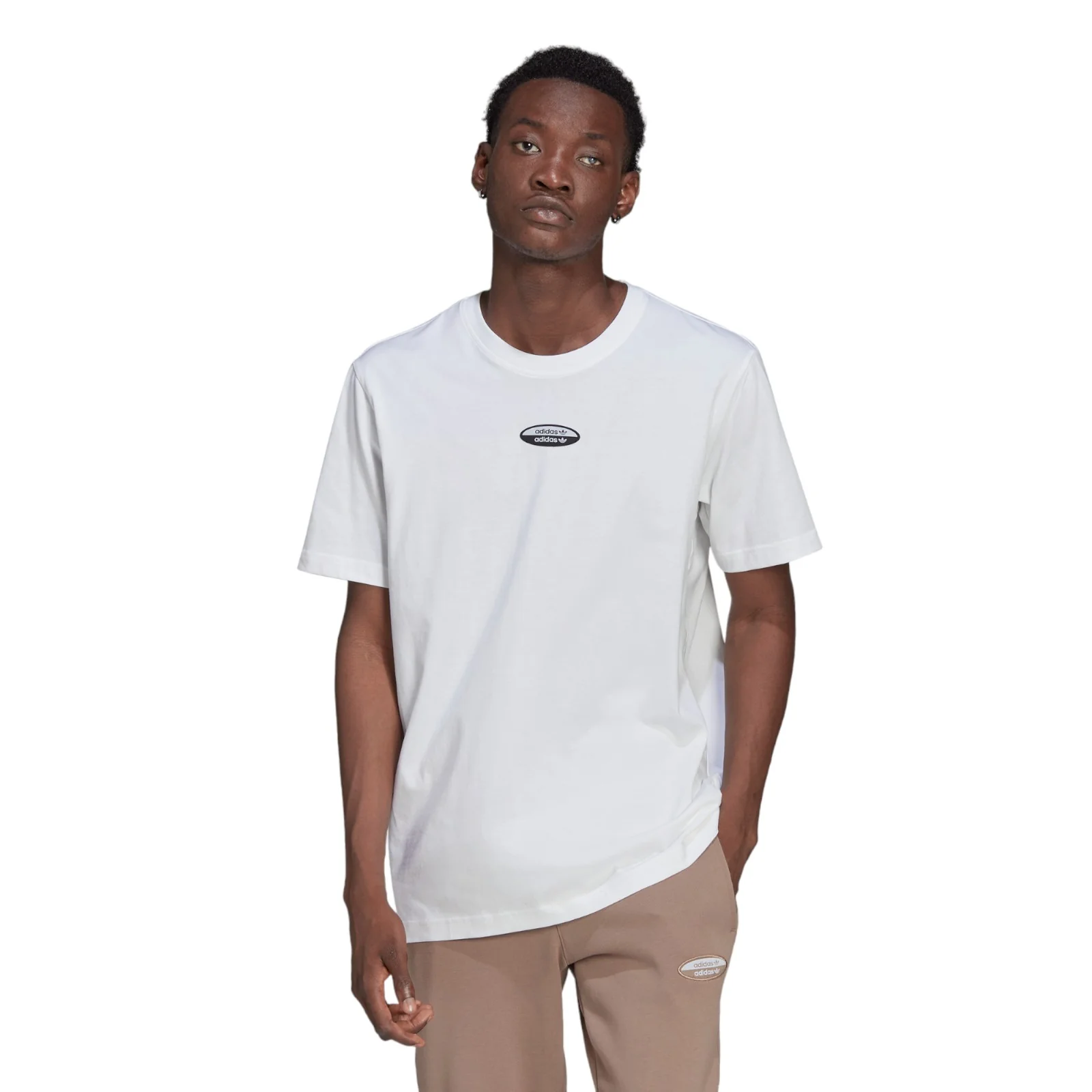 adidas Originals R.Y.V. Graphic T-Shirt - White - Image 2