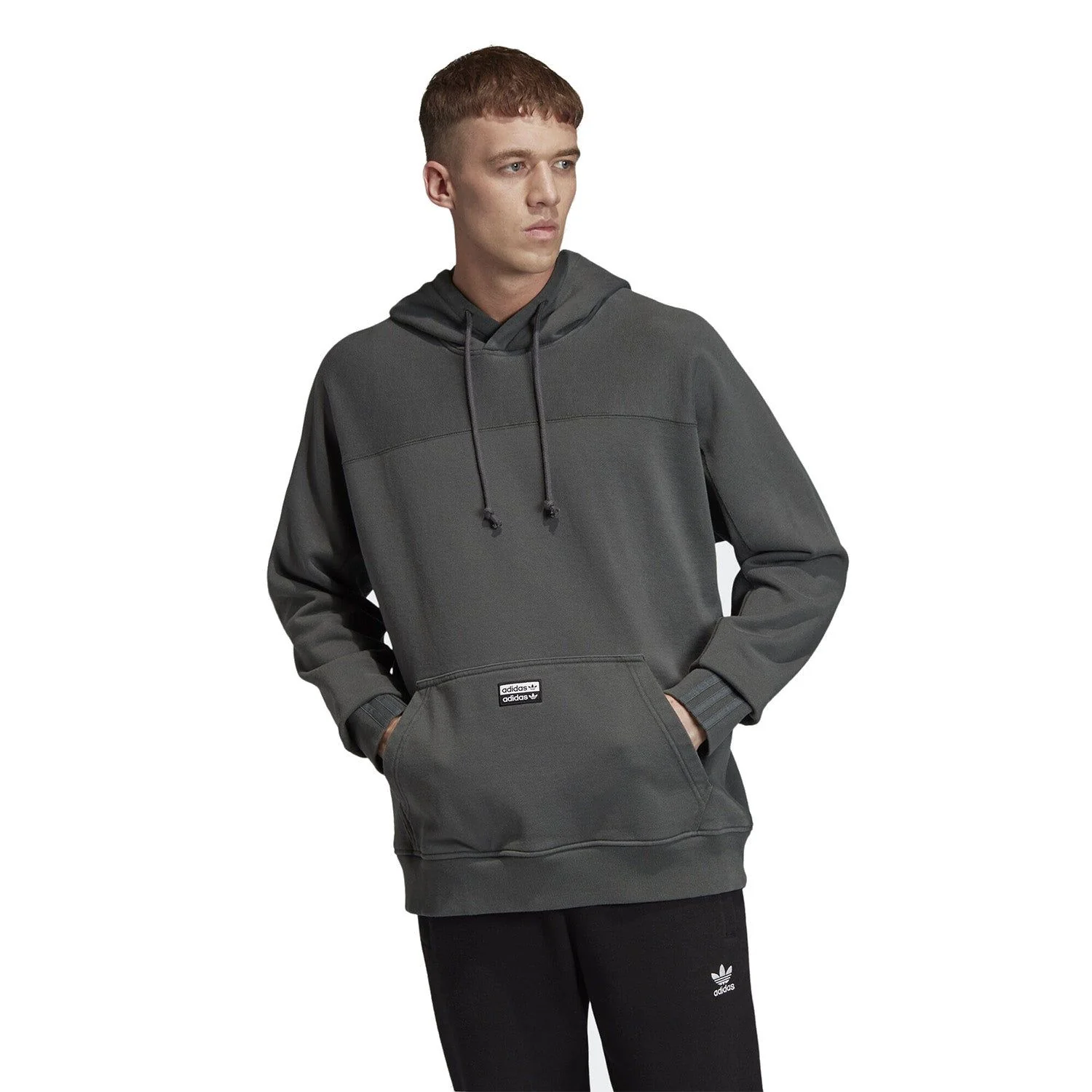 adidas Originals R.Y.V. Hoodie - Grey - Image 3