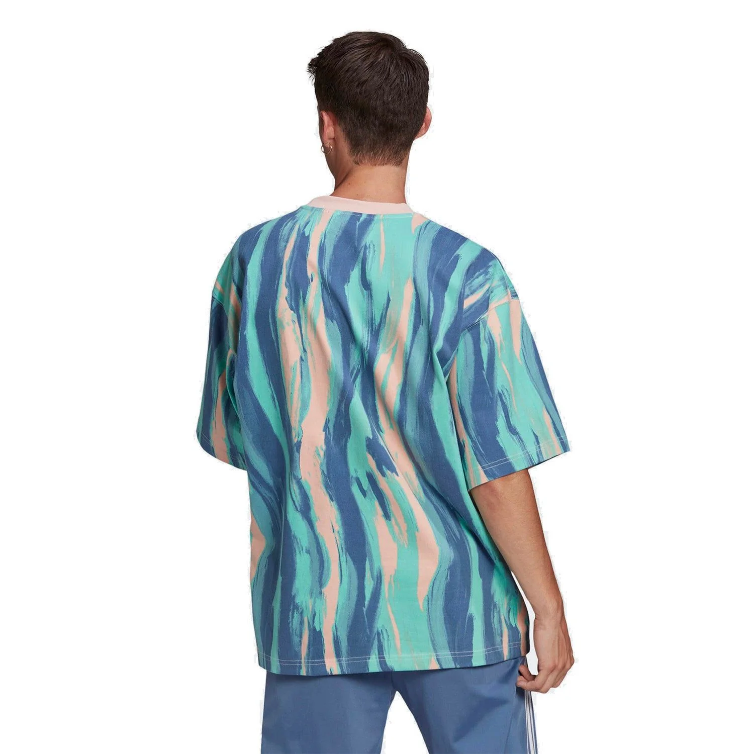 adidas Originals R.Y.V. Oversize Tee - Multi - Image 2
