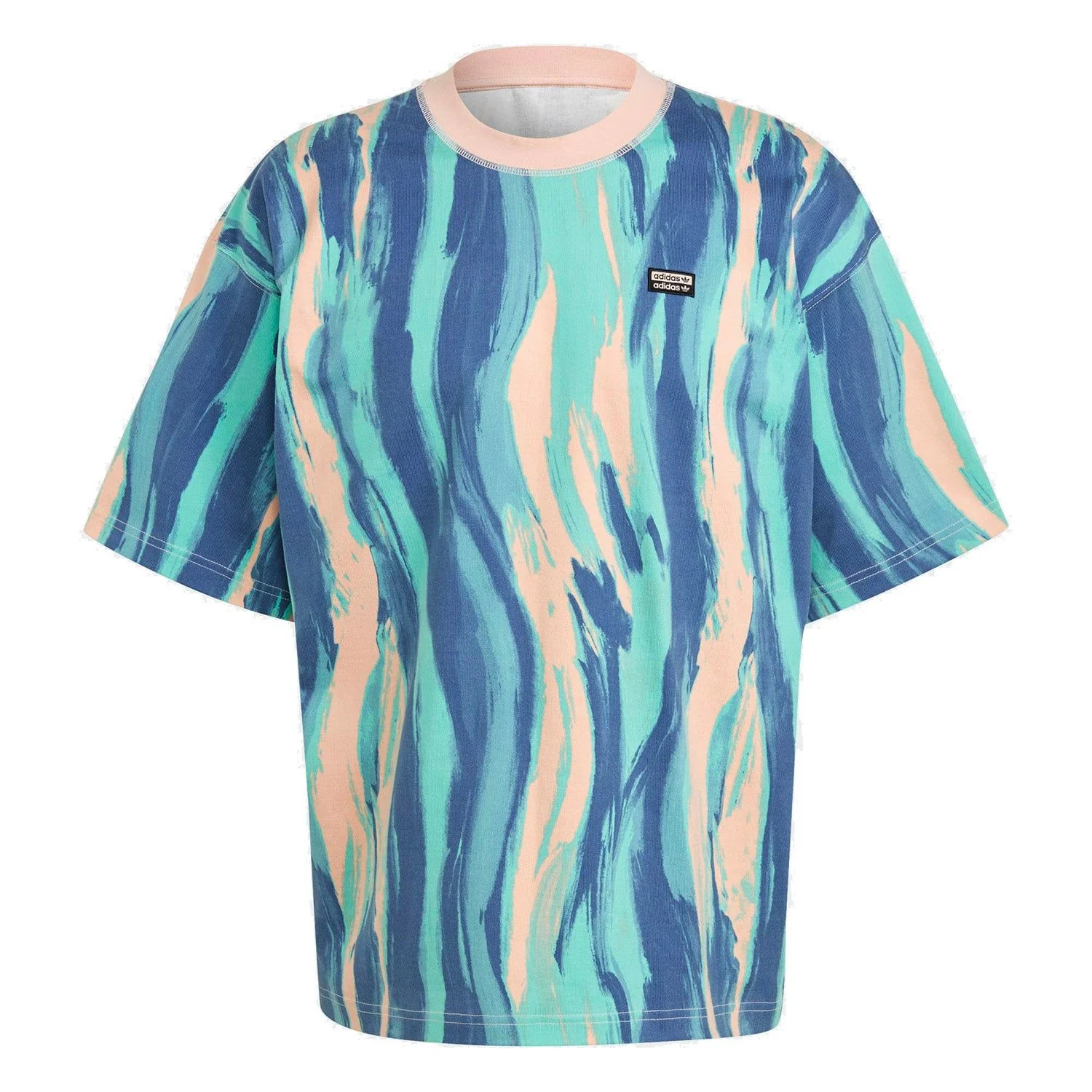 adidas Originals R.Y.V. Oversize Tee - Multi - Image 4
