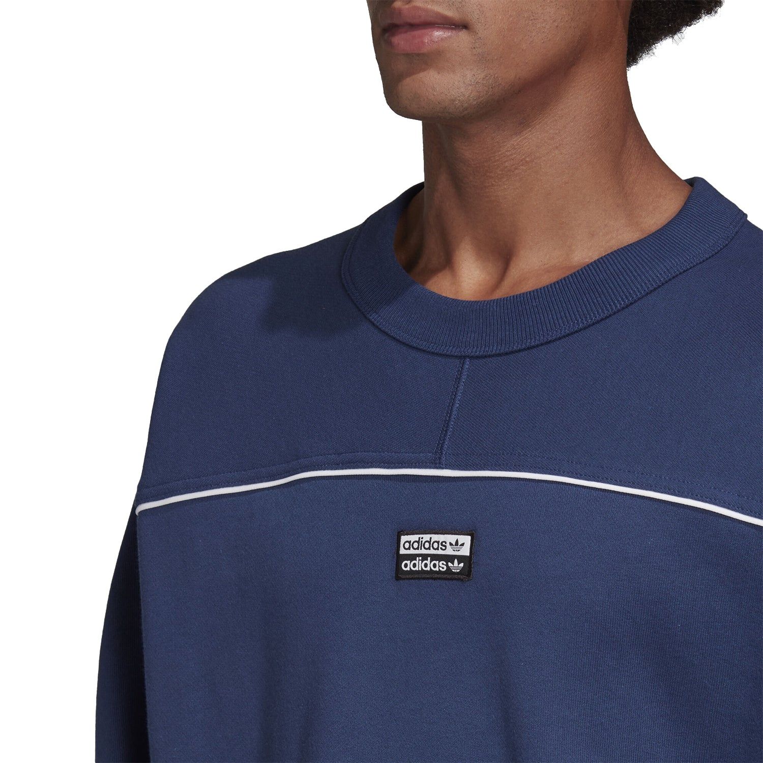 adidas Originals R.Y.V. Sweatshirt - Navy - Image 4