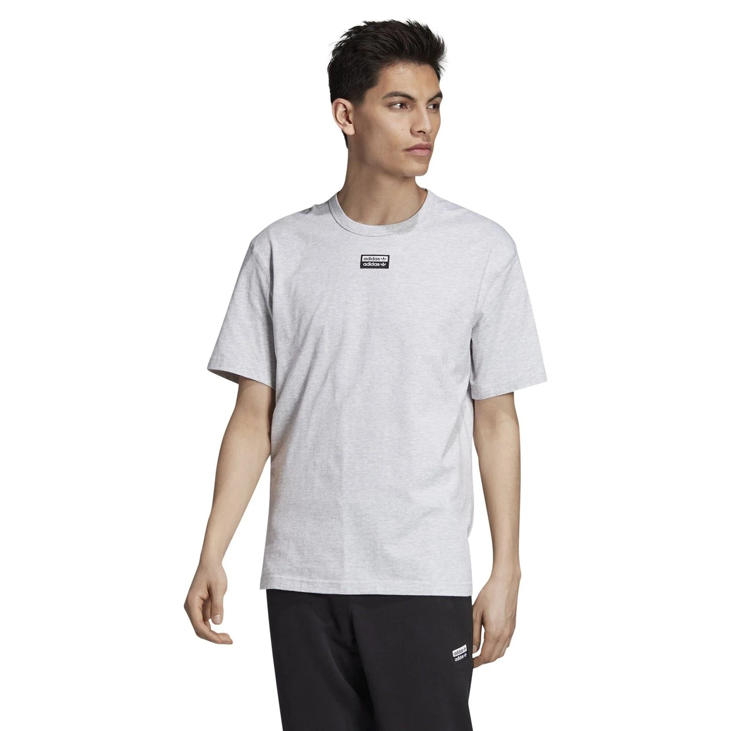 adidas Originals R.Y.V. T Shirt - Grey - Image 3