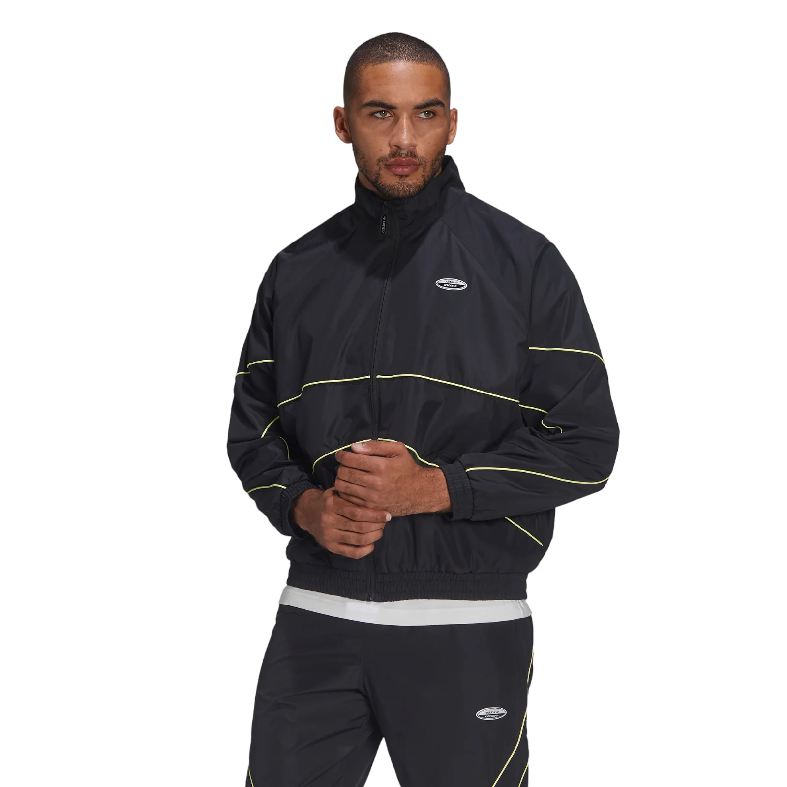 adidas Originals R.Y.V. Track Top - Black - Image 2
