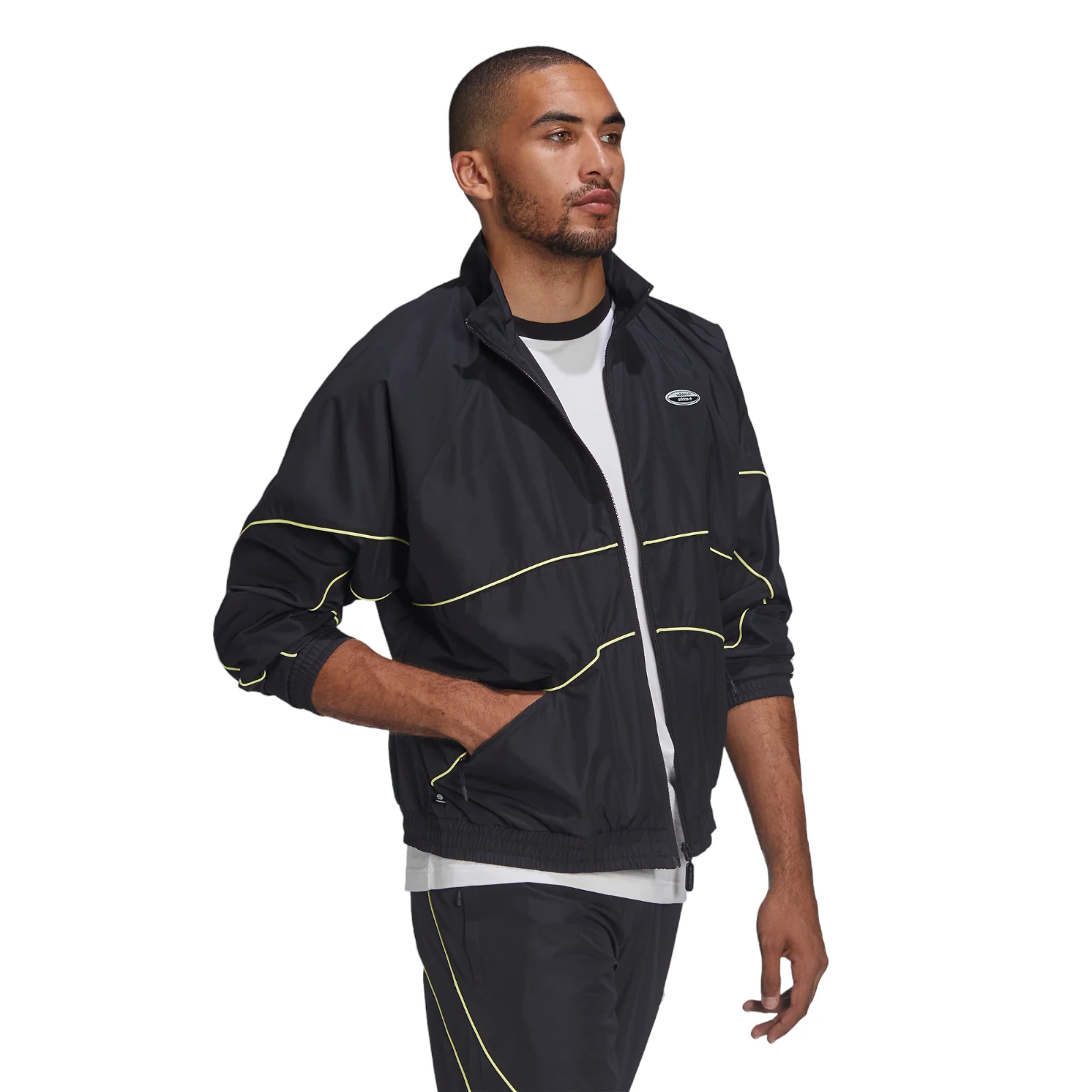 adidas Originals R.Y.V. Track Top - Black - Image 4