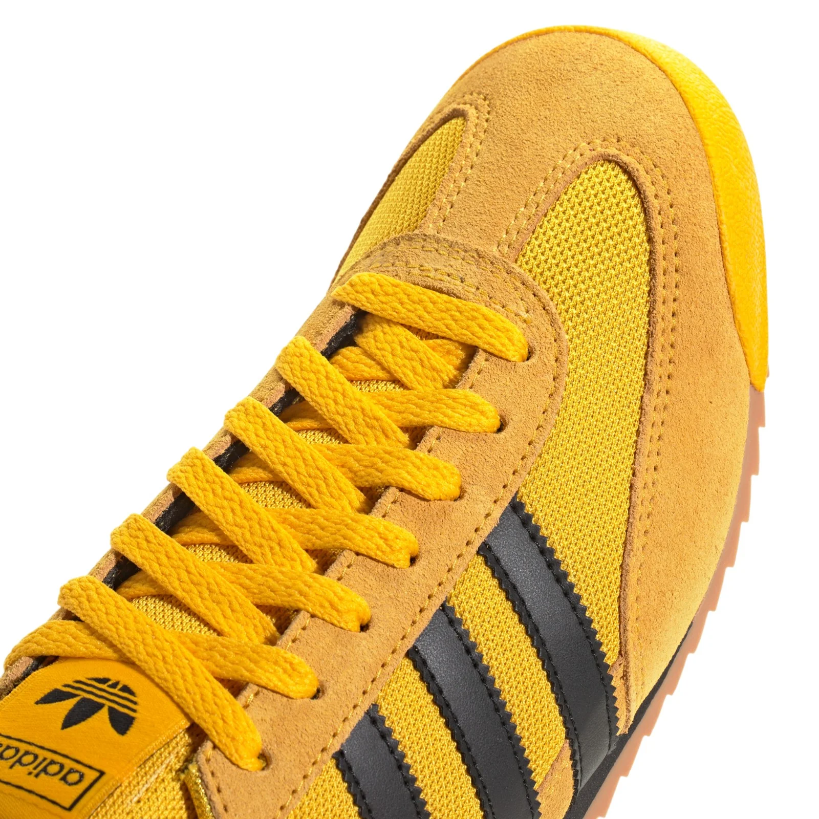 adidas Originals R71 Racer Shoes - Crew Yellow / Core Black - Image 4