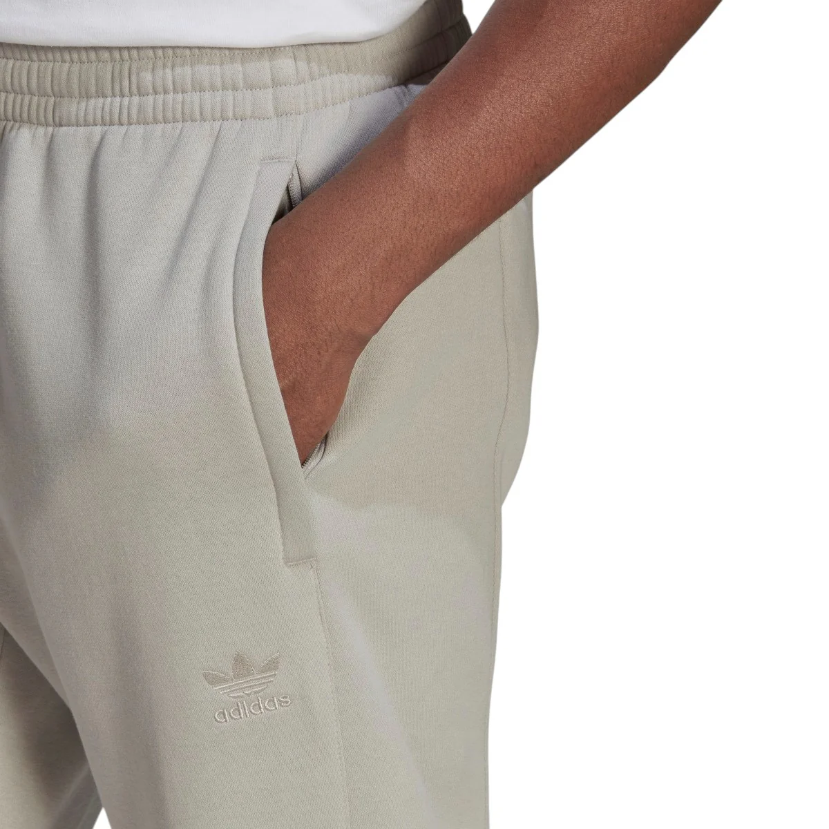 adidas Originals Rekive Slim Sweat Joggers - Grey - Image 5