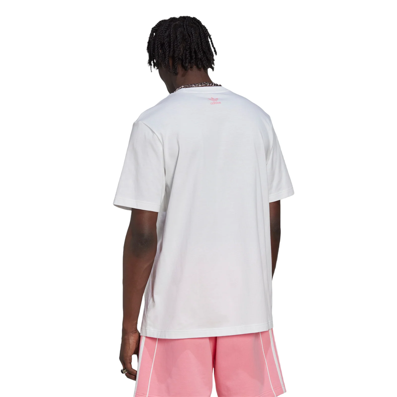 adidas Originals Rekive Speed Trefoil Graphic T-Shirt - White - Image 4