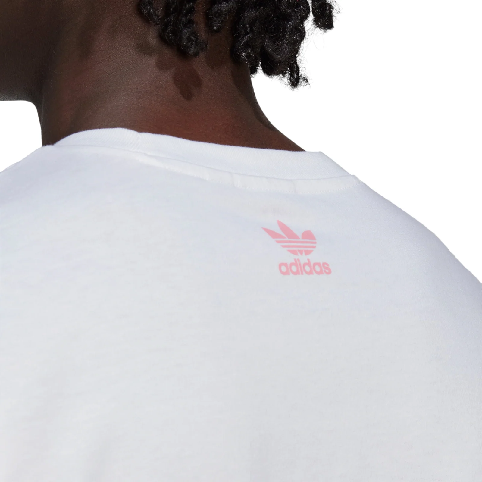 adidas Originals Rekive Speed Trefoil Graphic T-Shirt - White - Image 5