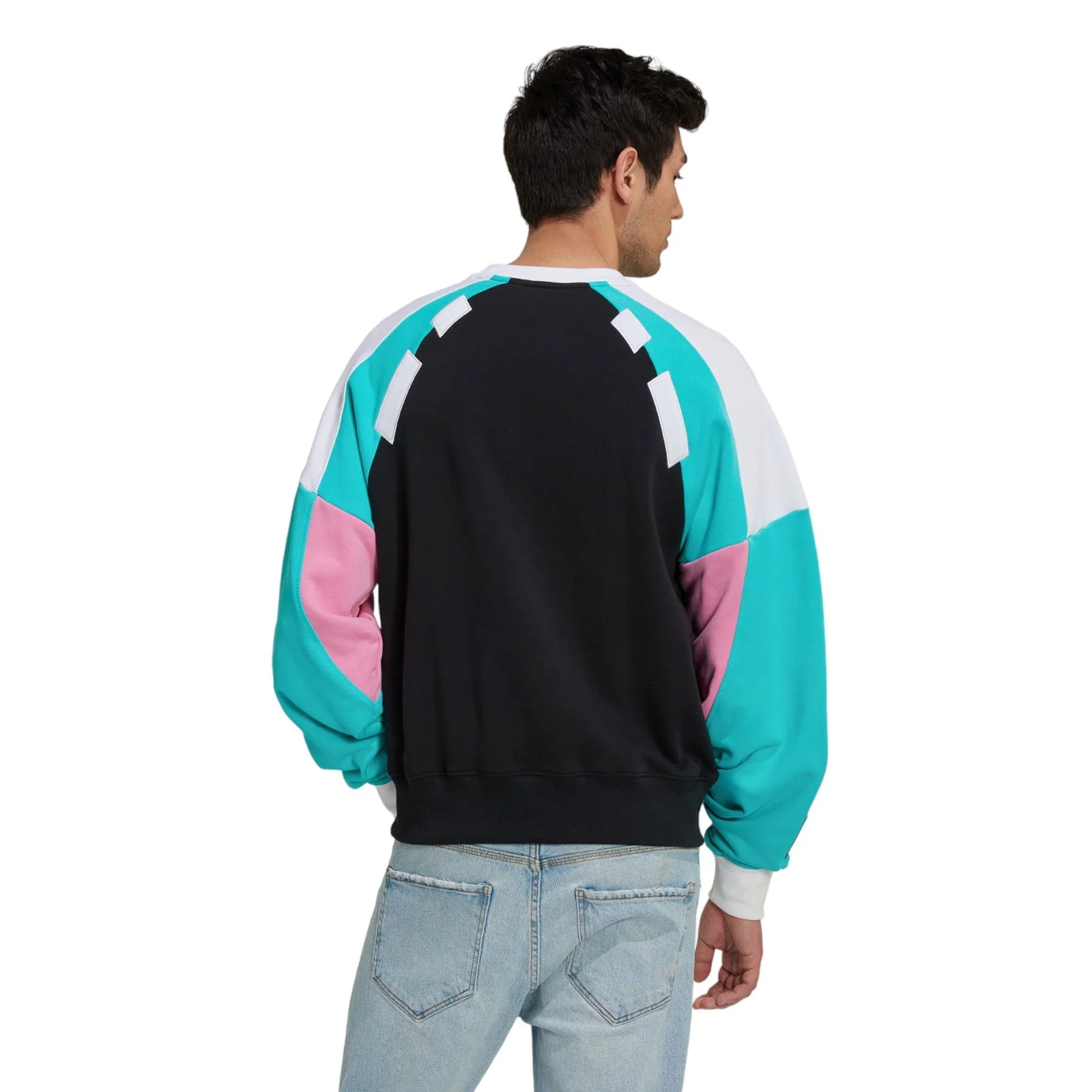 adidas Originals Retro Crew Sweatshirt (Gender Neutral) - Black - Image 3