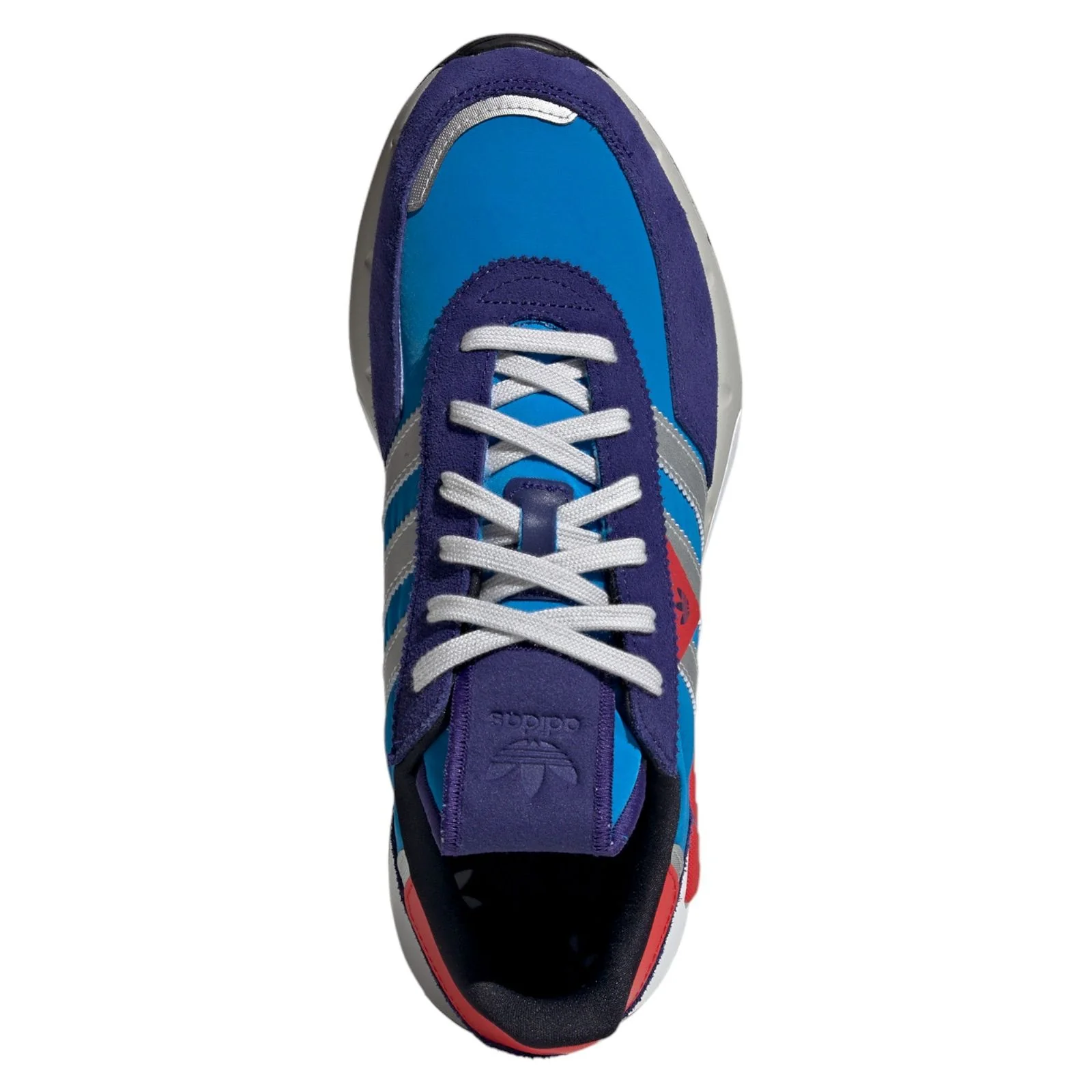 adidas Originals Retropy F2 Trainers - Blue / Red - Image 6