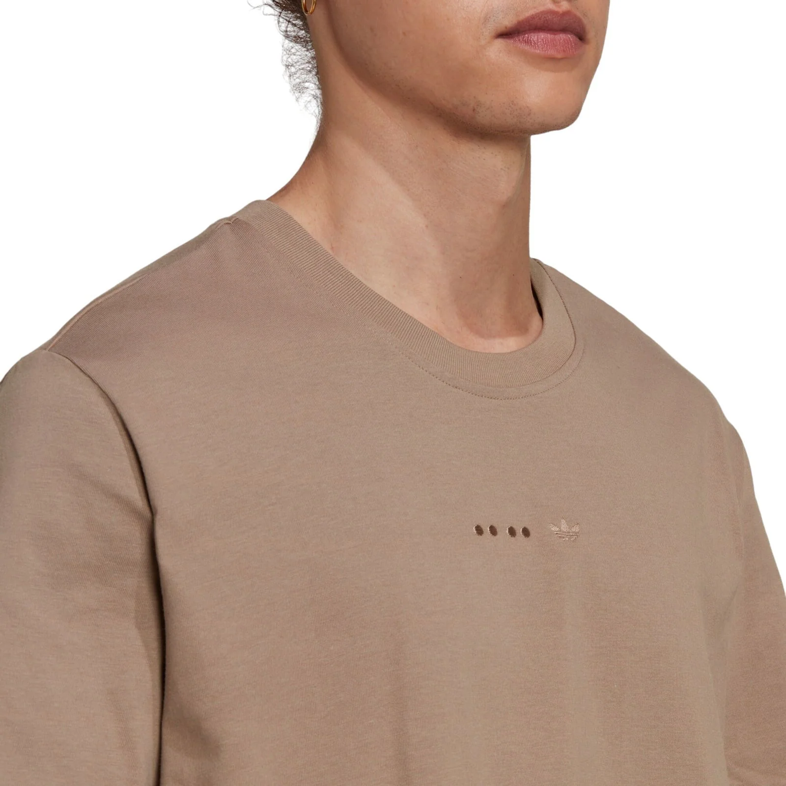 adidas Originals Reveal Essentials T-Shirt - Chalky Brown - Image 3