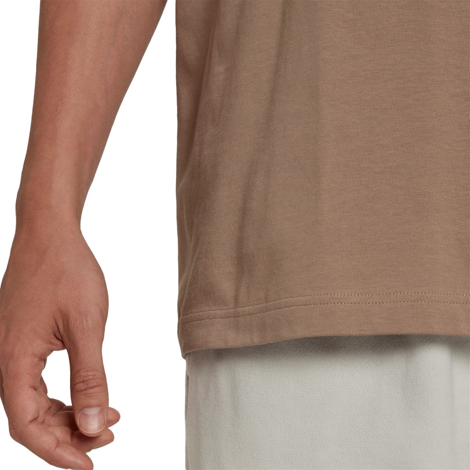 adidas Originals Reveal Essentials T-Shirt - Chalky Brown - Image 4
