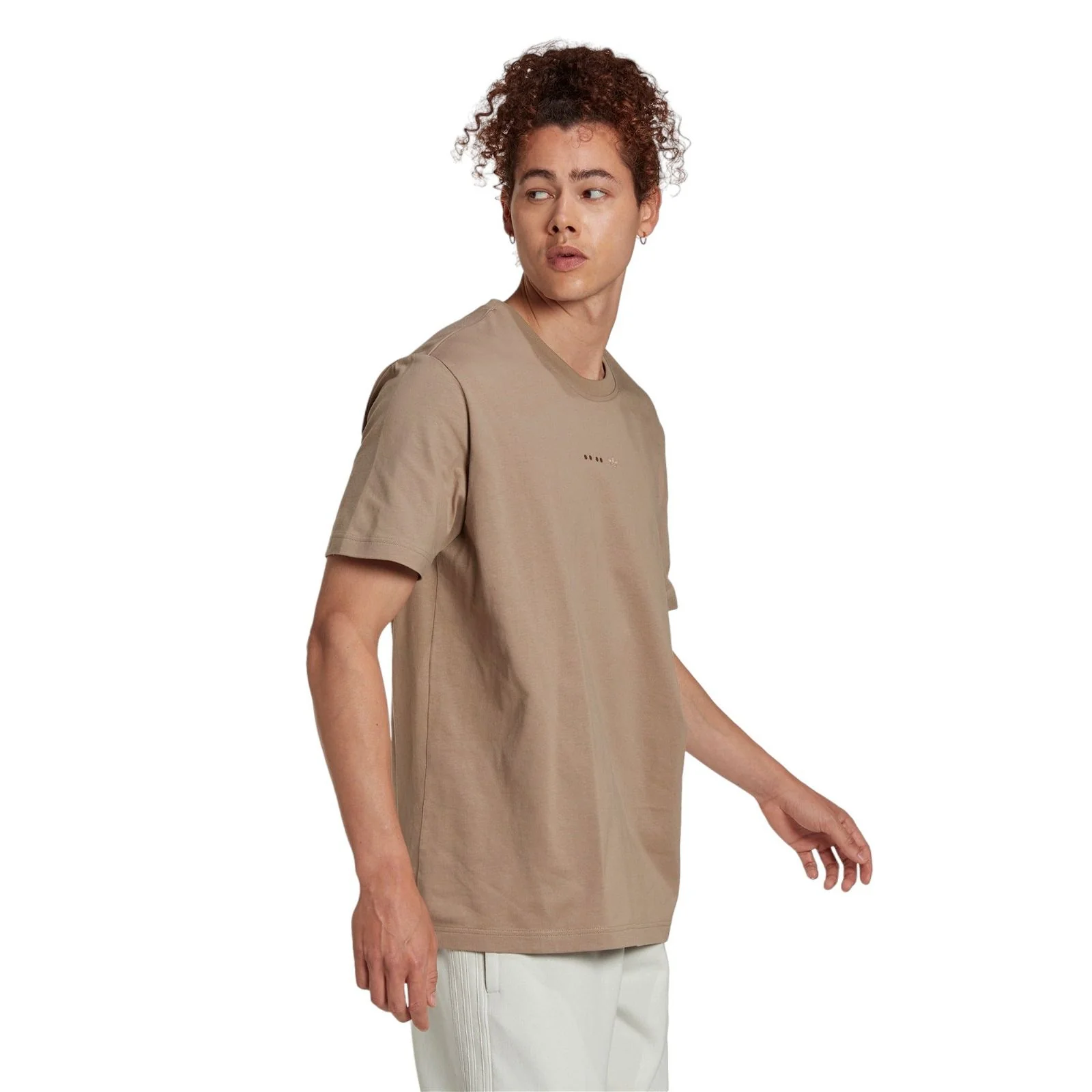 adidas Originals Reveal Essentials T-Shirt - Chalky Brown - Image 5