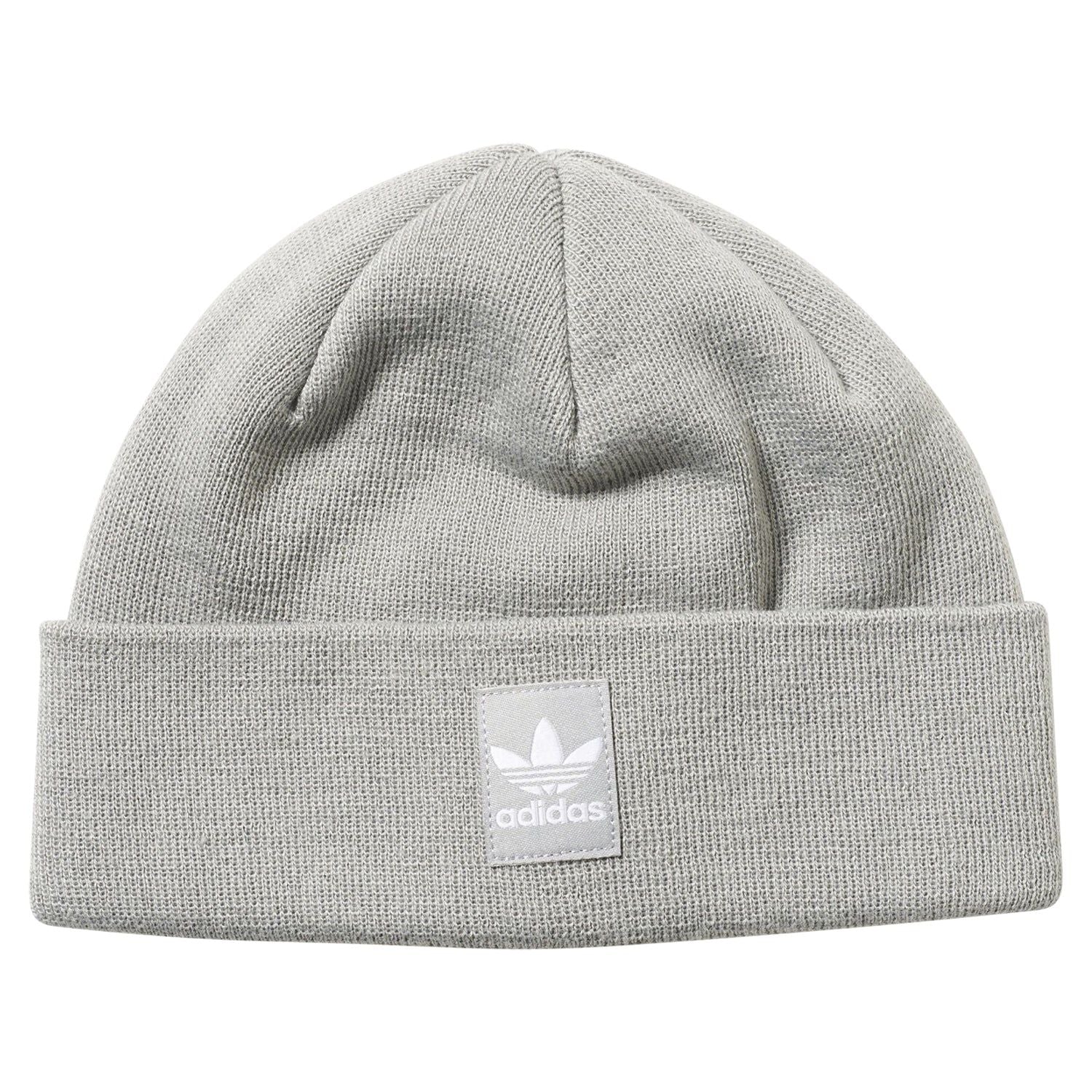 adidas Originals Rib Logo Beanie - Solid Grey