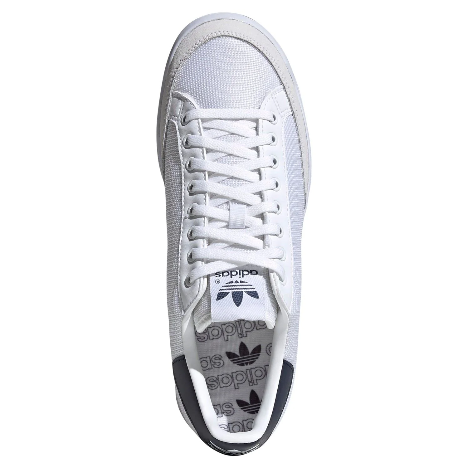 adidas Originals Rod Laver Shoes - White & Navy - Image 4