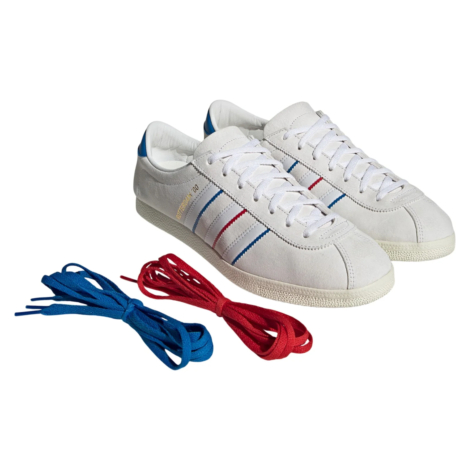 adidas Originals Rotterdam 00 Shoes - Cloud White / Blue Bird - Image 10